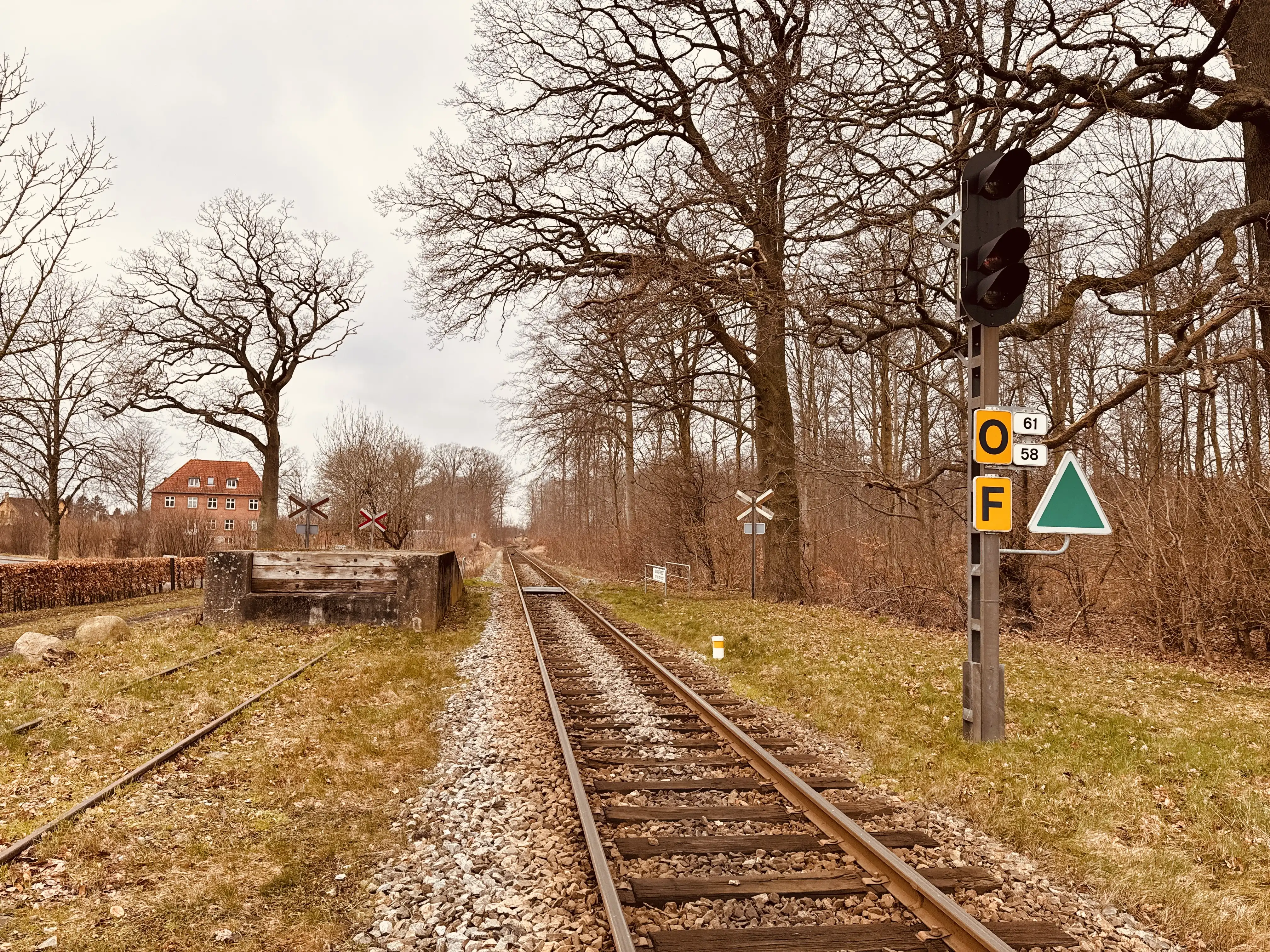 Billede af Dianalund Stations læsserampe.