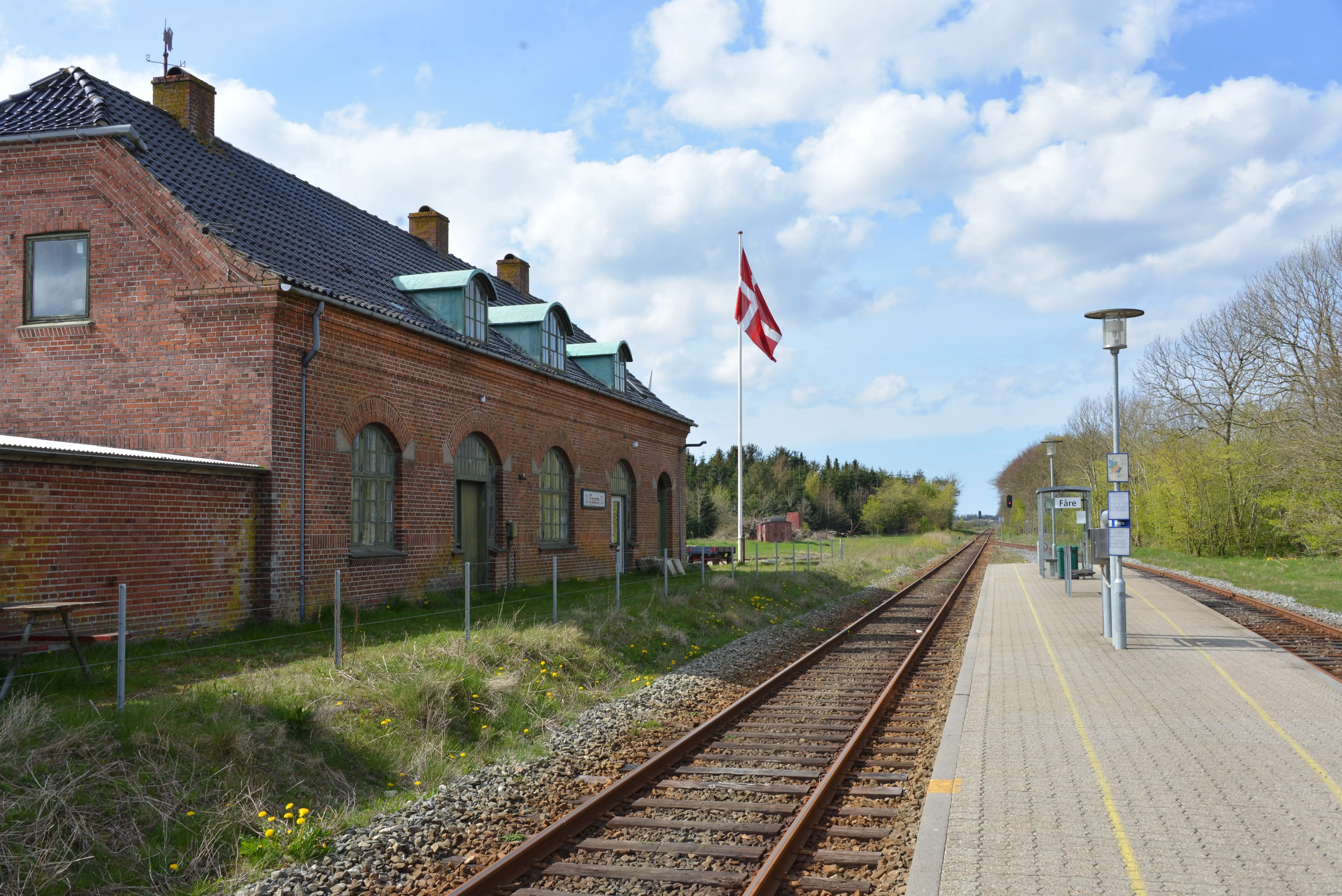 Billede af Fåre Station. Billede af Fåre Station.