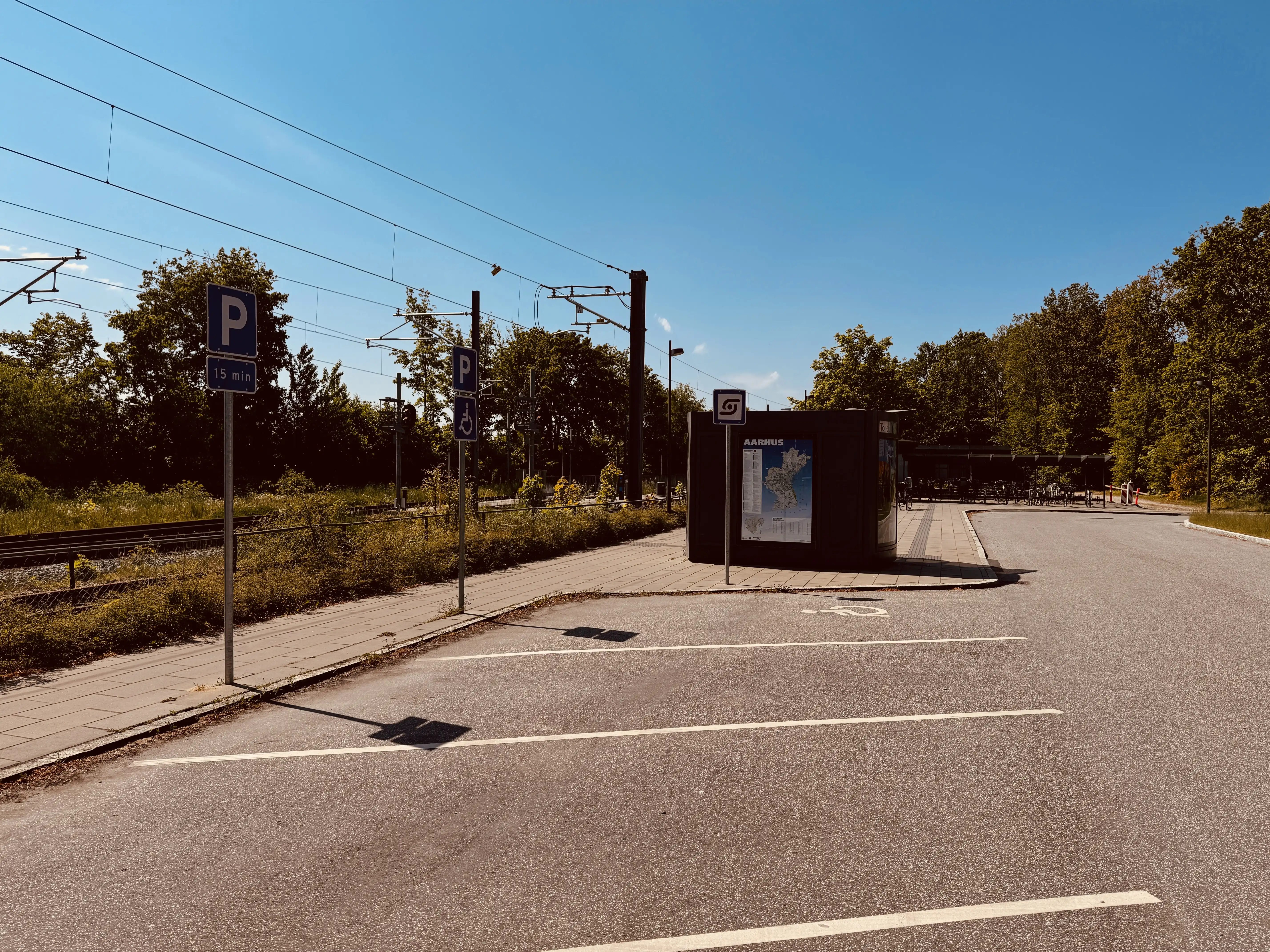 Billede af Lystrup Trinbræt.