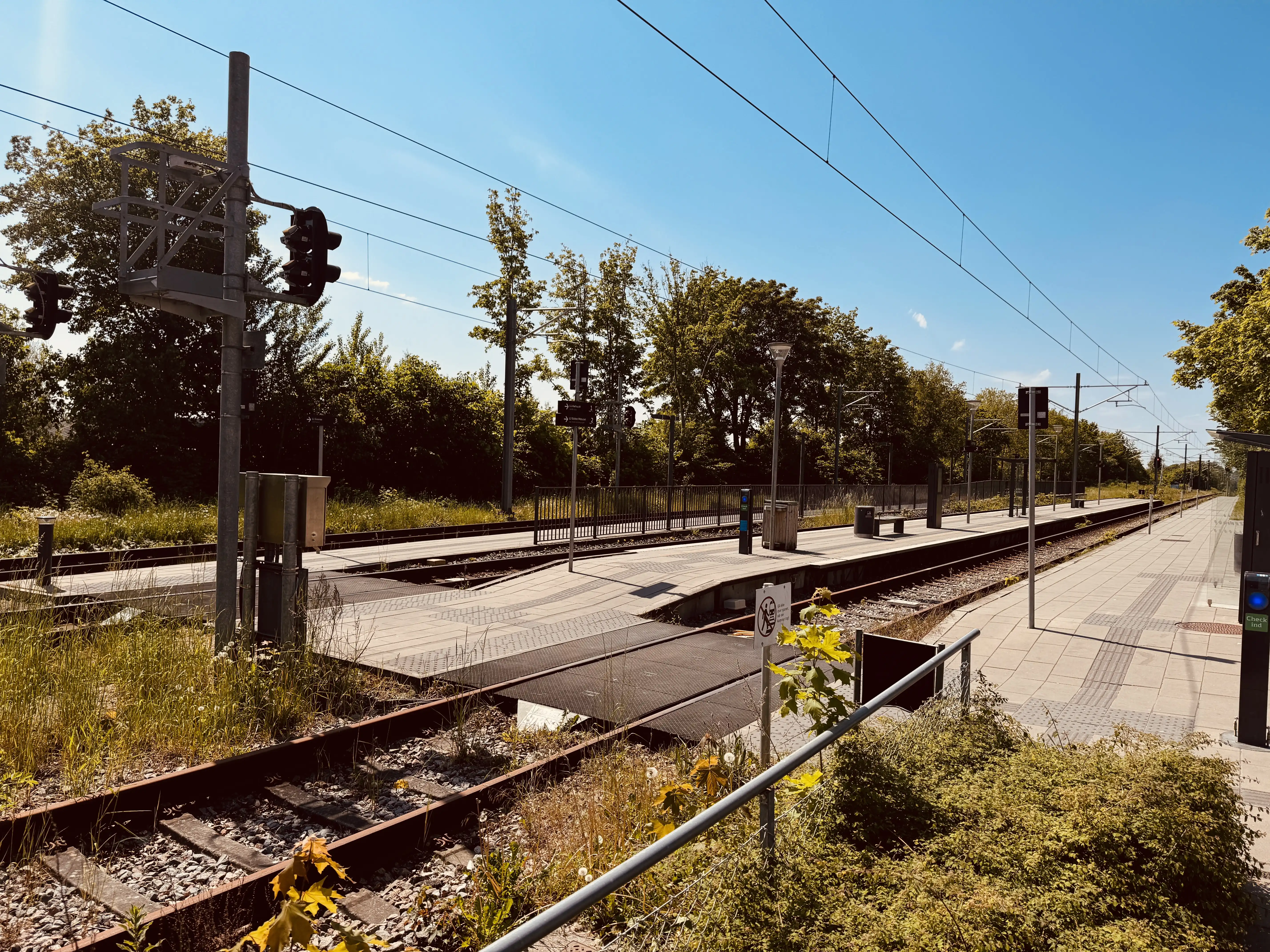 Billede af Lystrup Trinbræt.