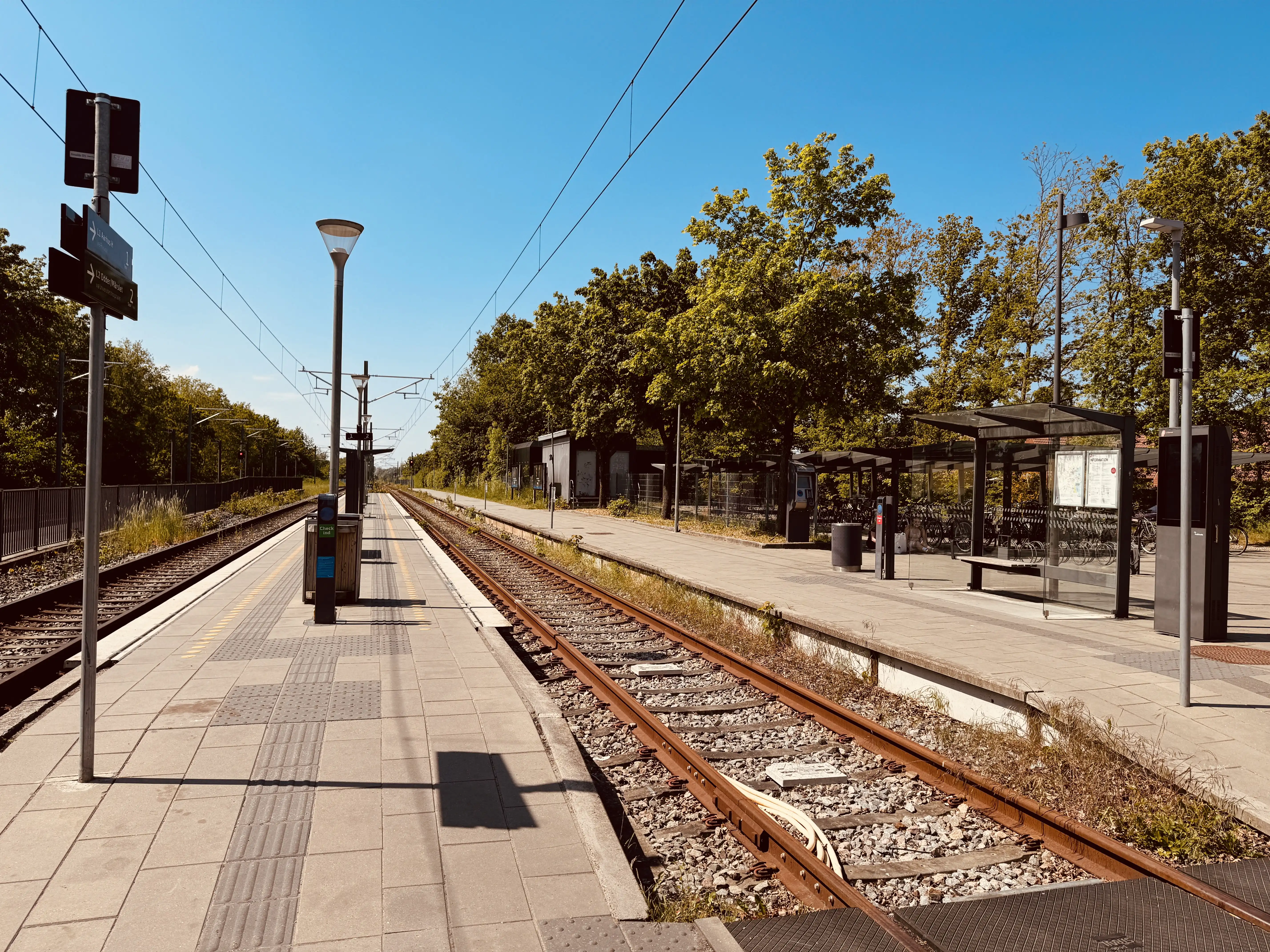 Billede af Lystrup Trinbræt.