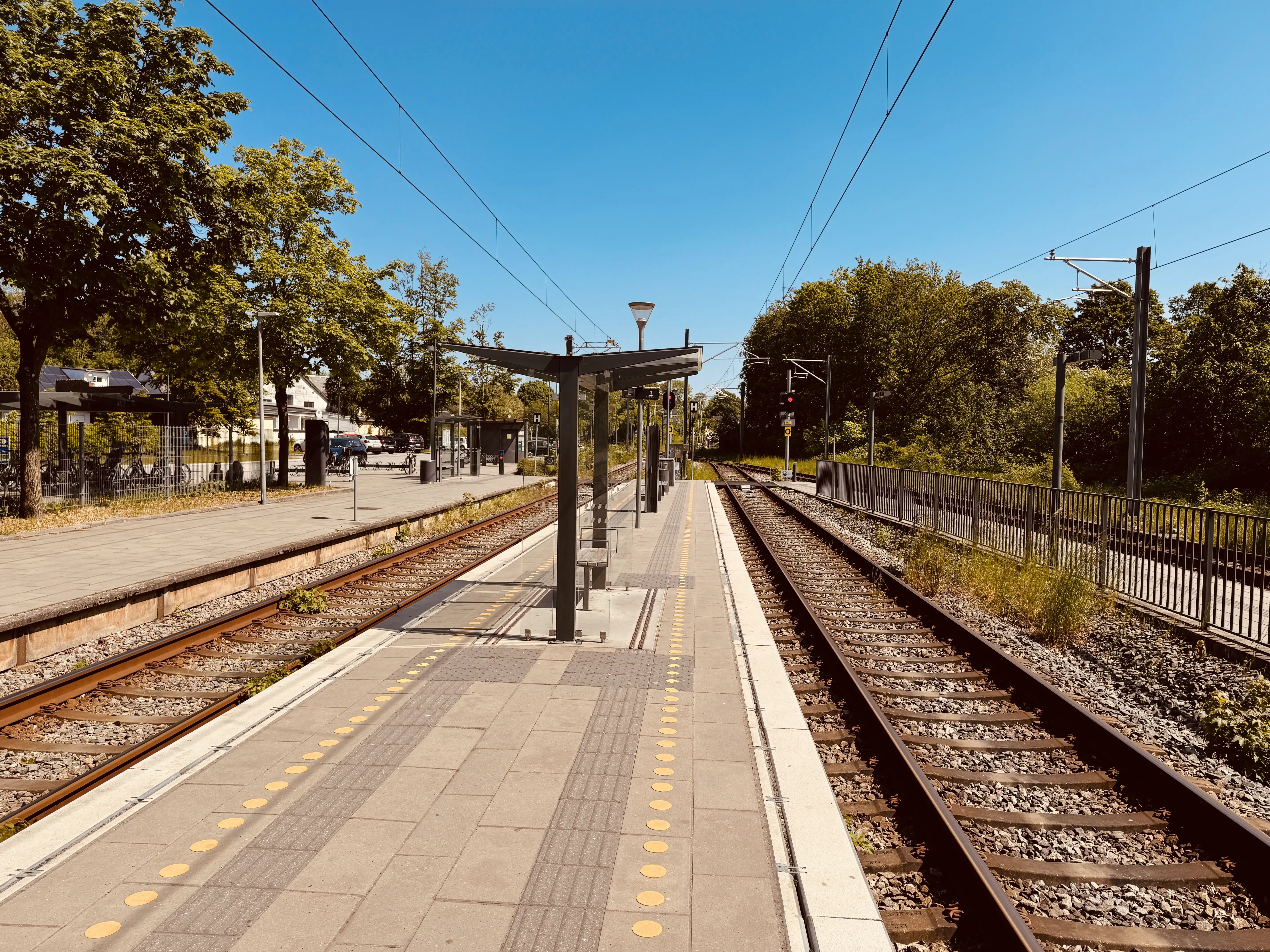 Billede af Lystrup Trinbræt.