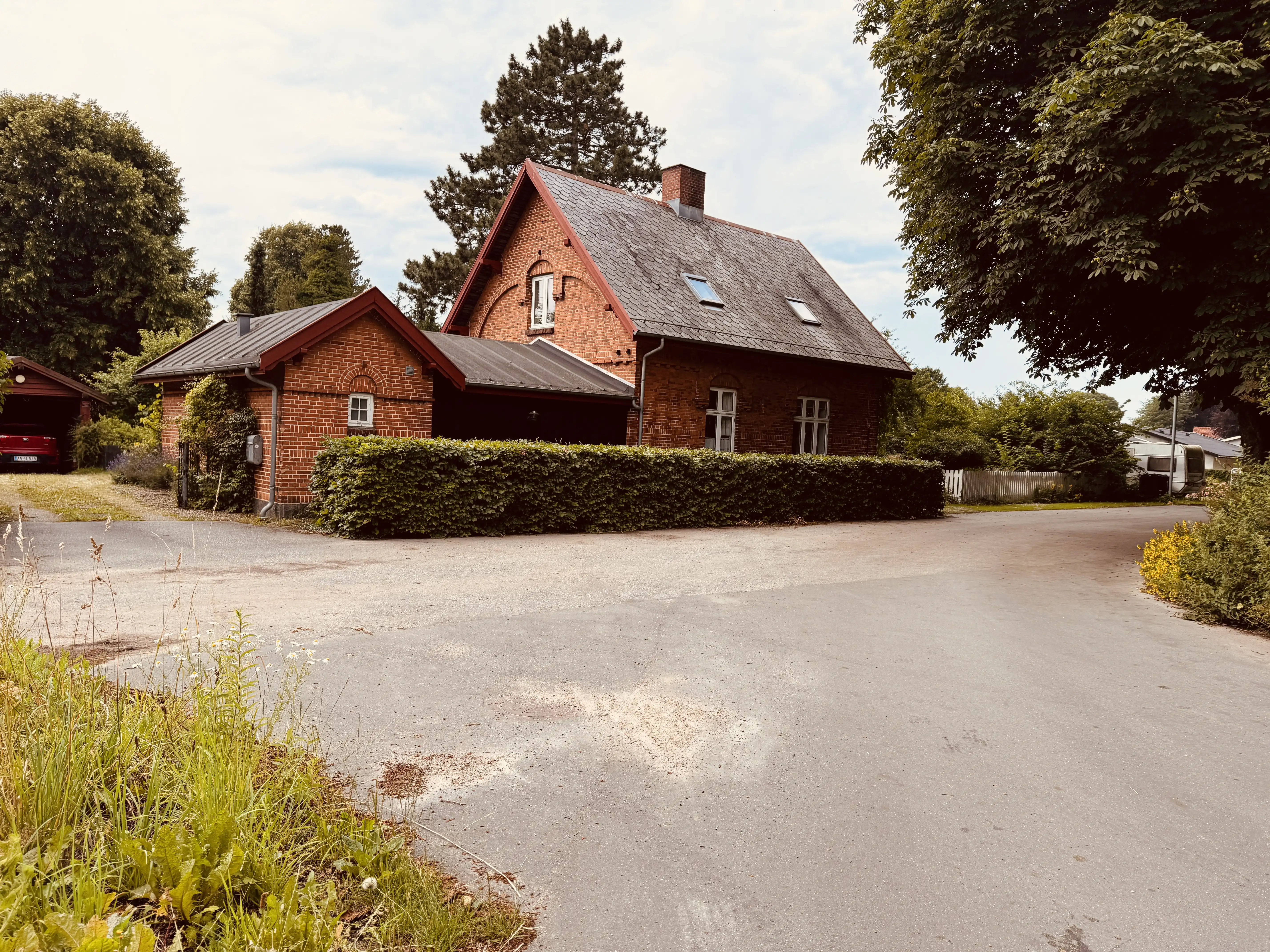Billede af Vassingerød Station.