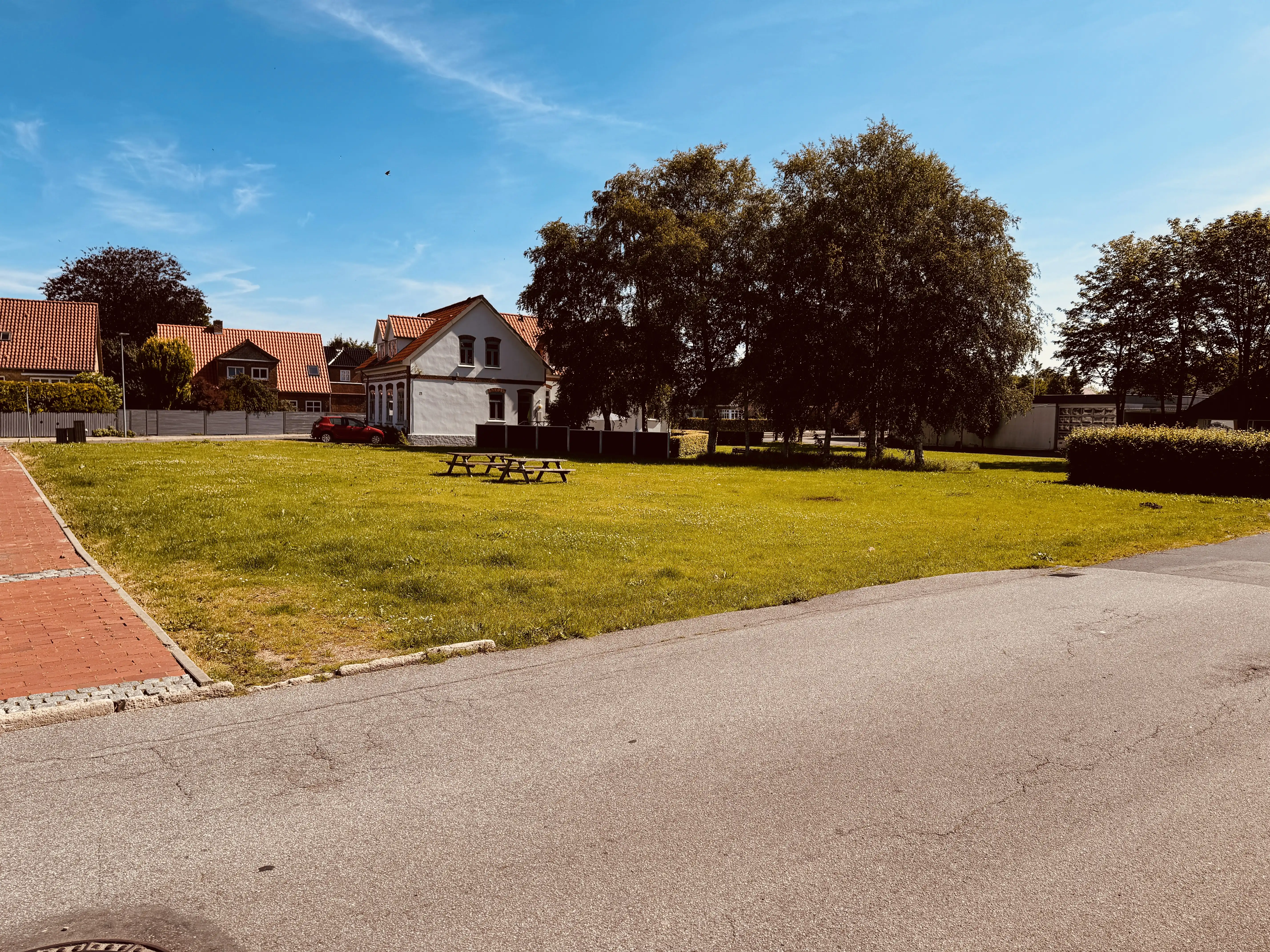 Billede af Jels Stationskro - Stationskro er nedrevet, men Jels Stationskro har ligget her.