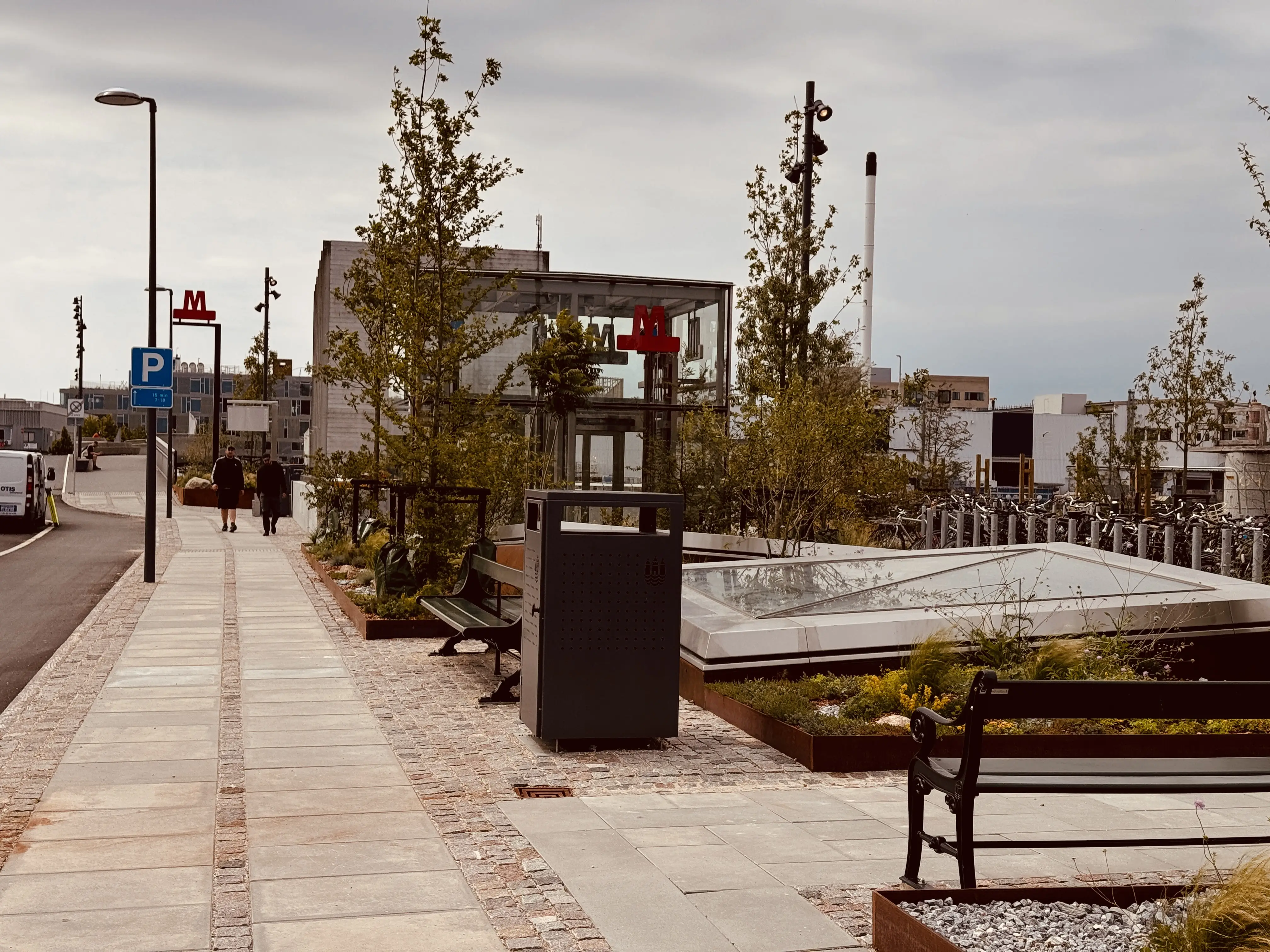 Billede af Enghave Brygge Station Metrostation. Billede af Enghave Brygge Station Metrostation.
