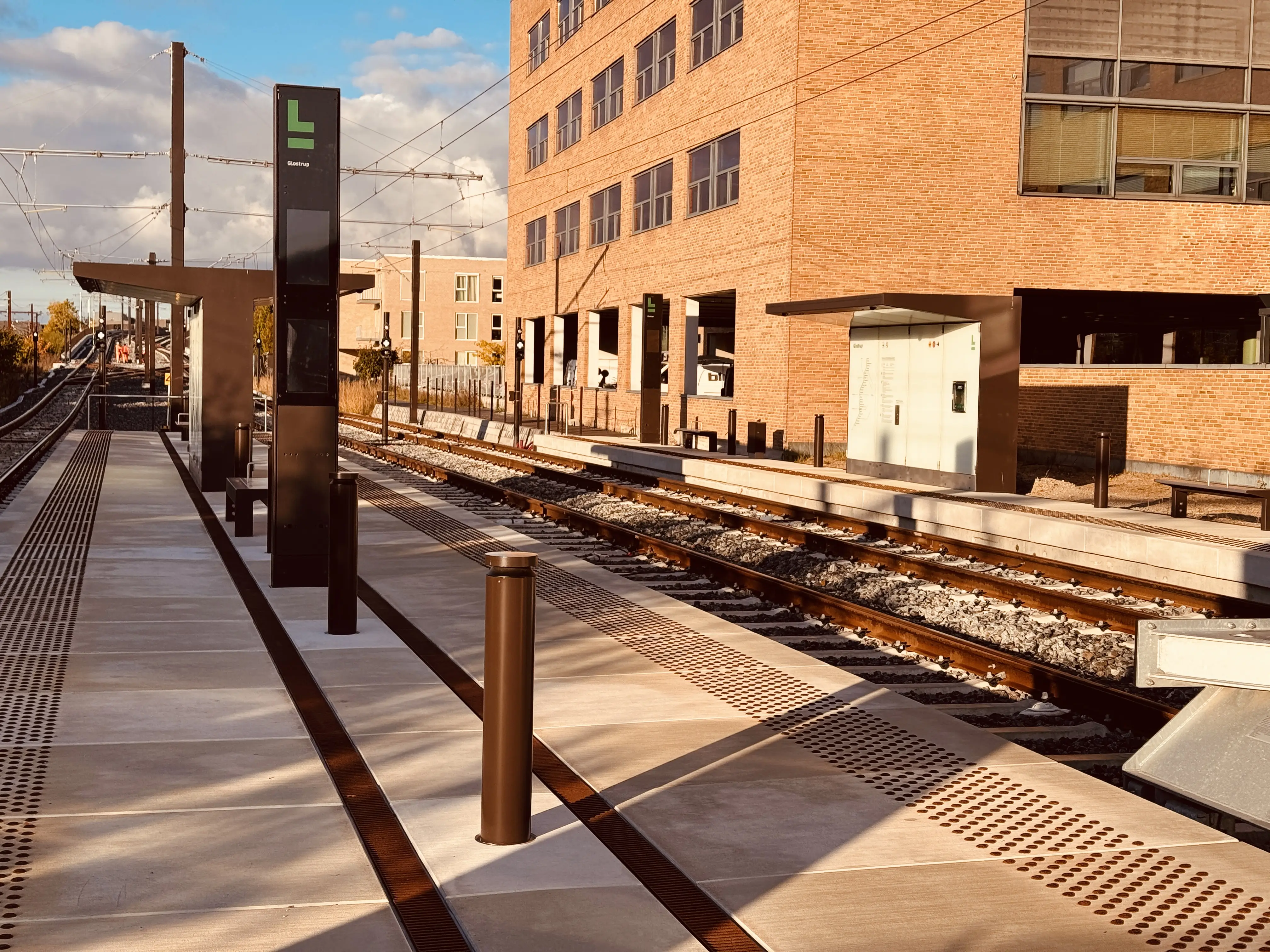 Billede af Glostrup Station Letbanestation. Billede af Glostrup Station Letbanestation.