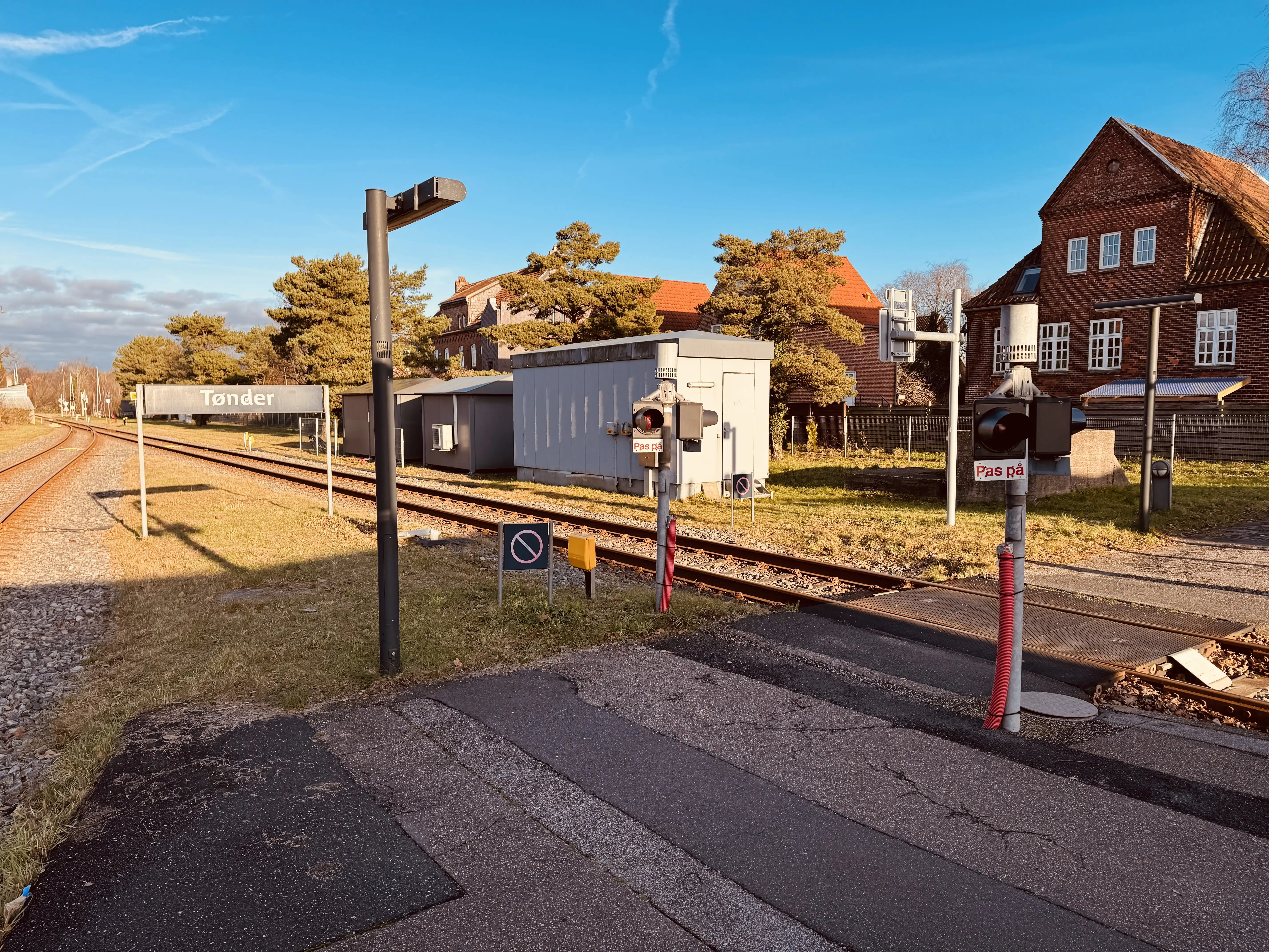 Billede af Tønder H Station.