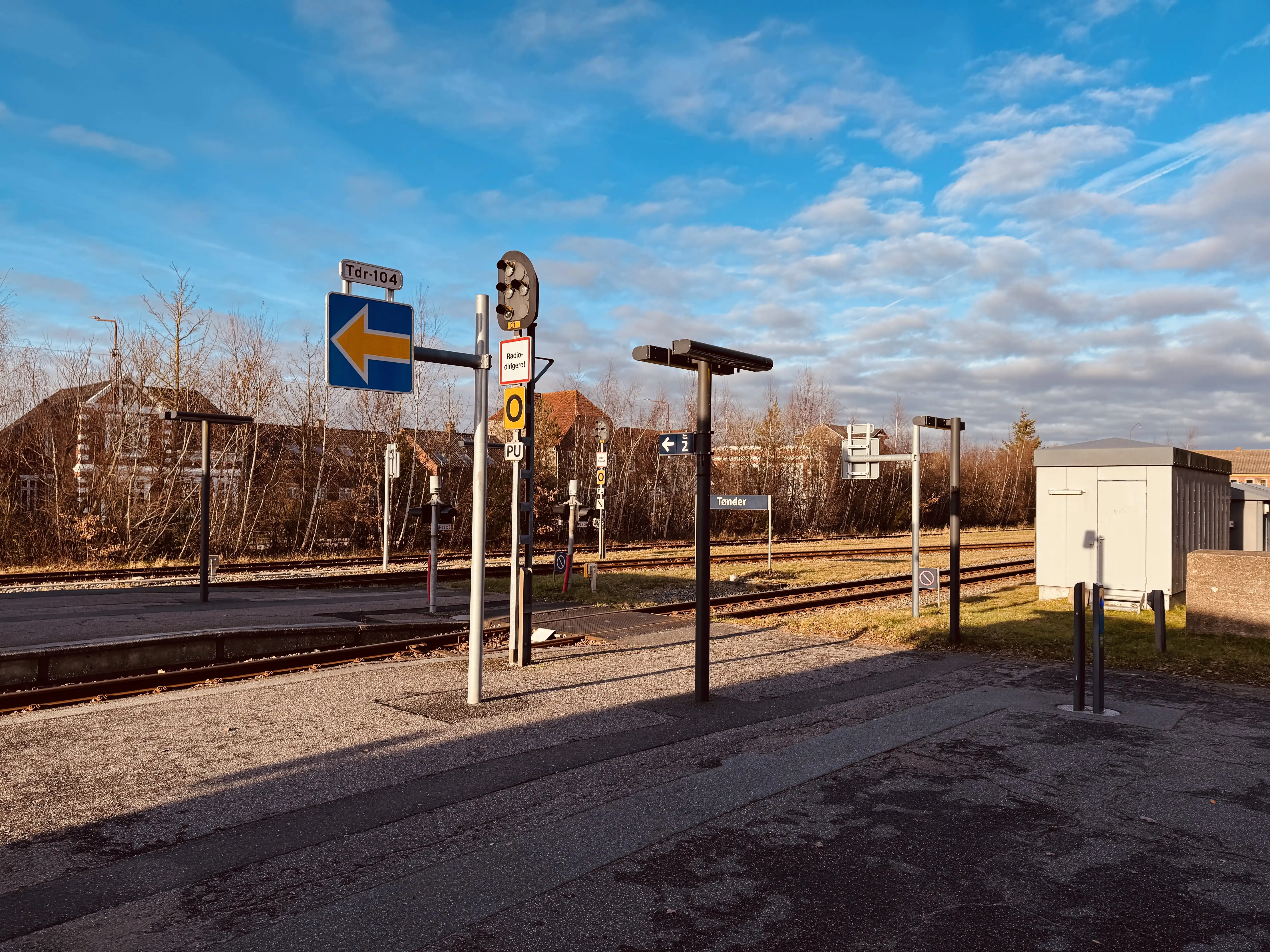 Billede af Tønder H Station.