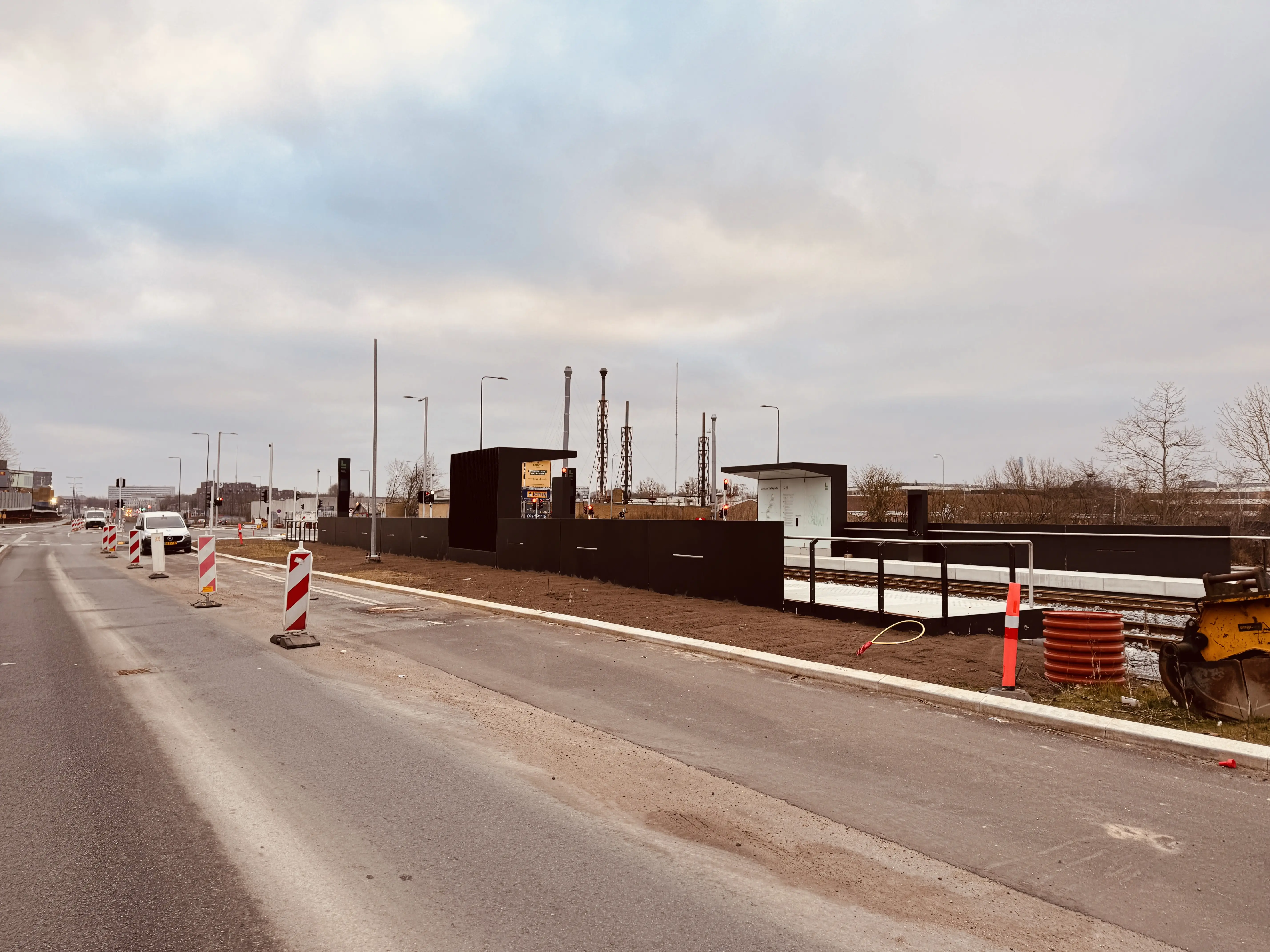 Billede af Gladsaxe Trafikplads Letbanestation. Billede af Gladsaxe Trafikplads Letbanestation.