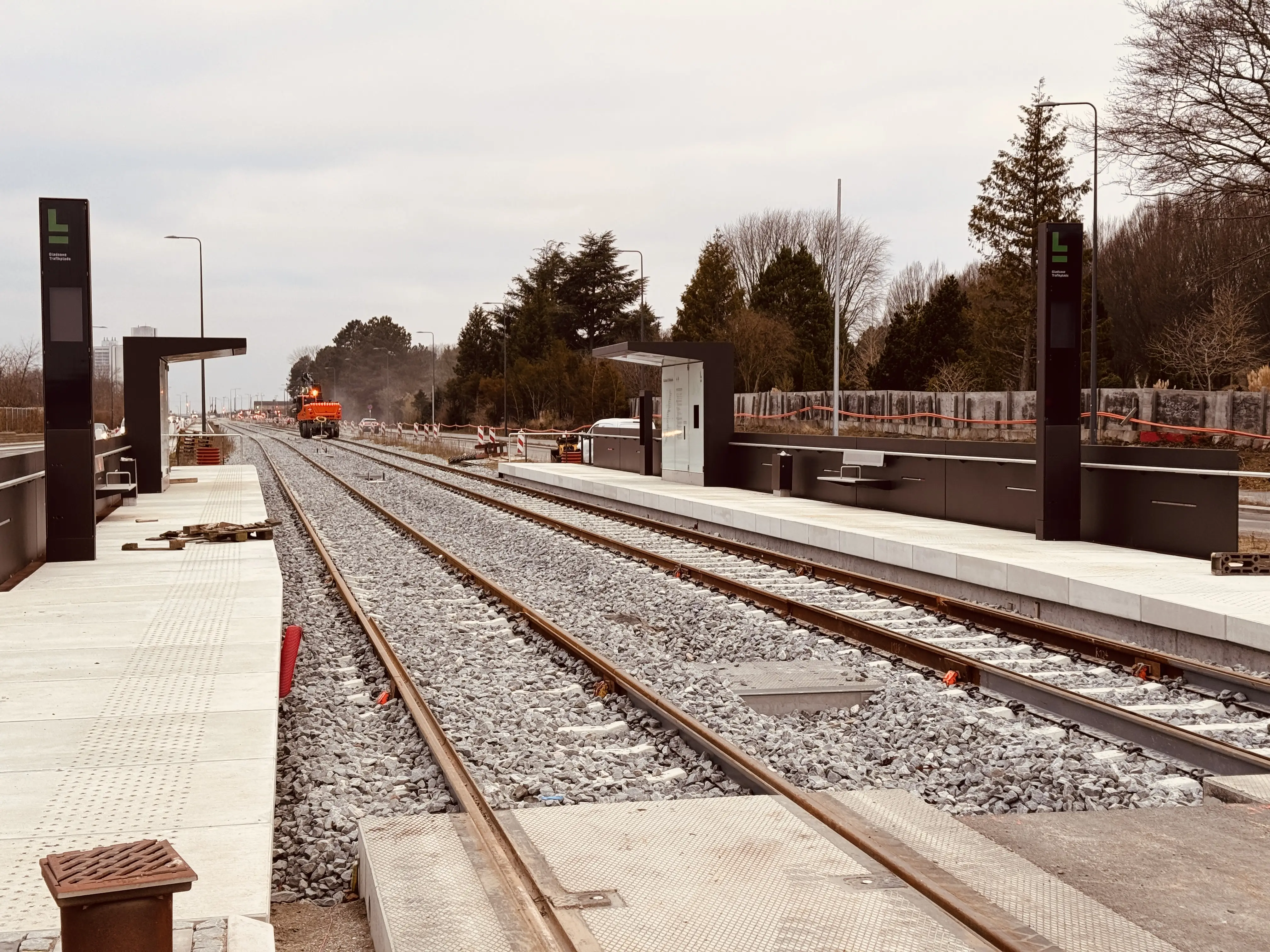Billede af Gladsaxe Trafikplads Letbanestation. Billede af Gladsaxe Trafikplads Letbanestation.
