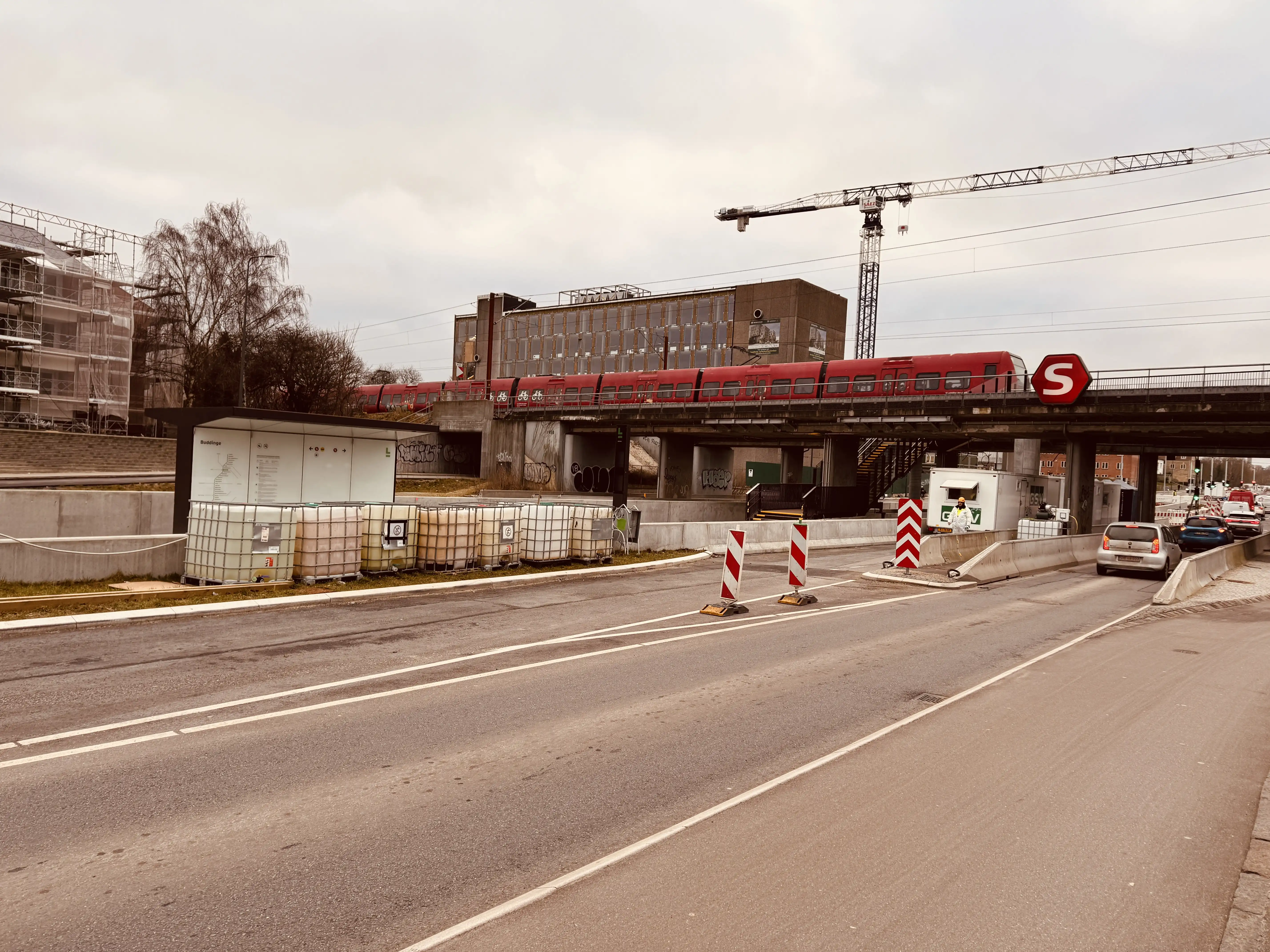 Billede af Buddinge Station Letbanestation.