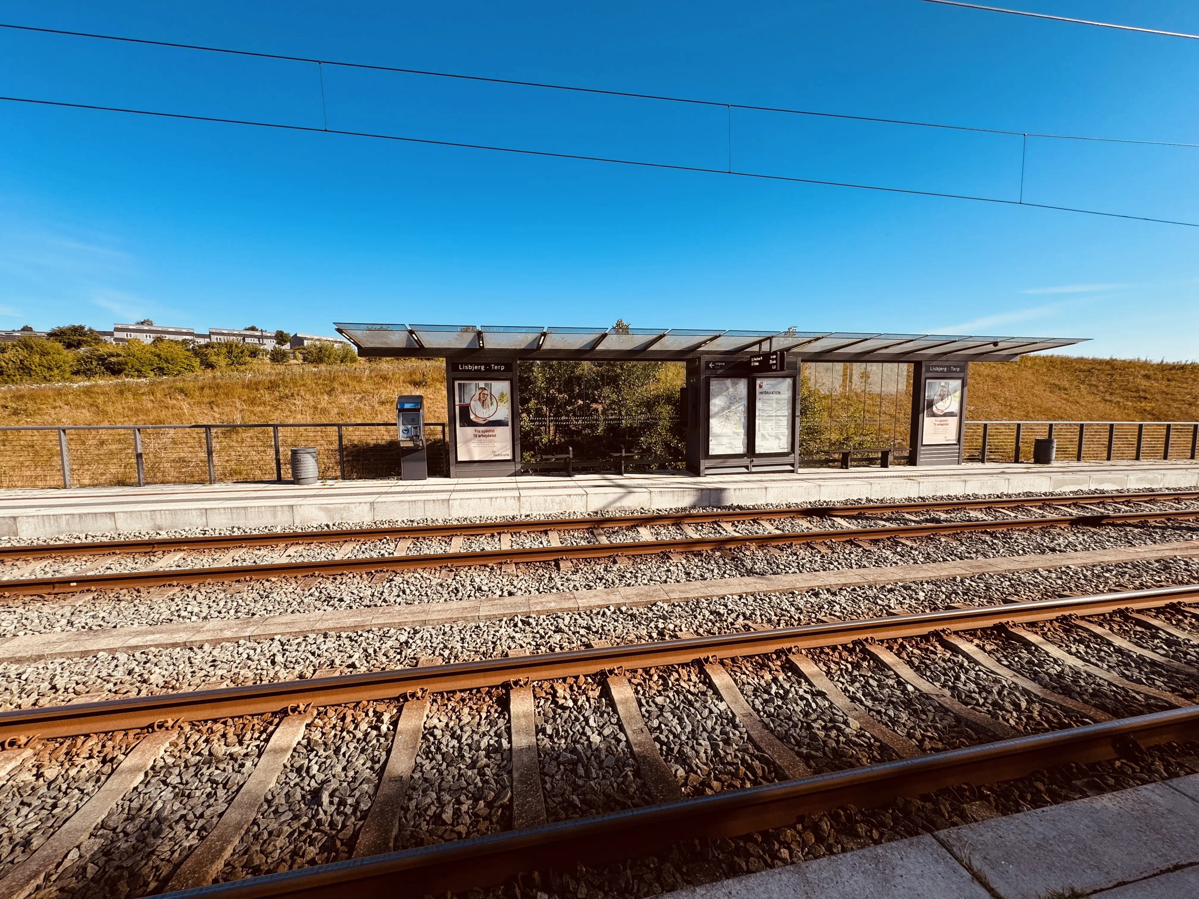 Billede af Lisbjerg - Terp Letbanestation.