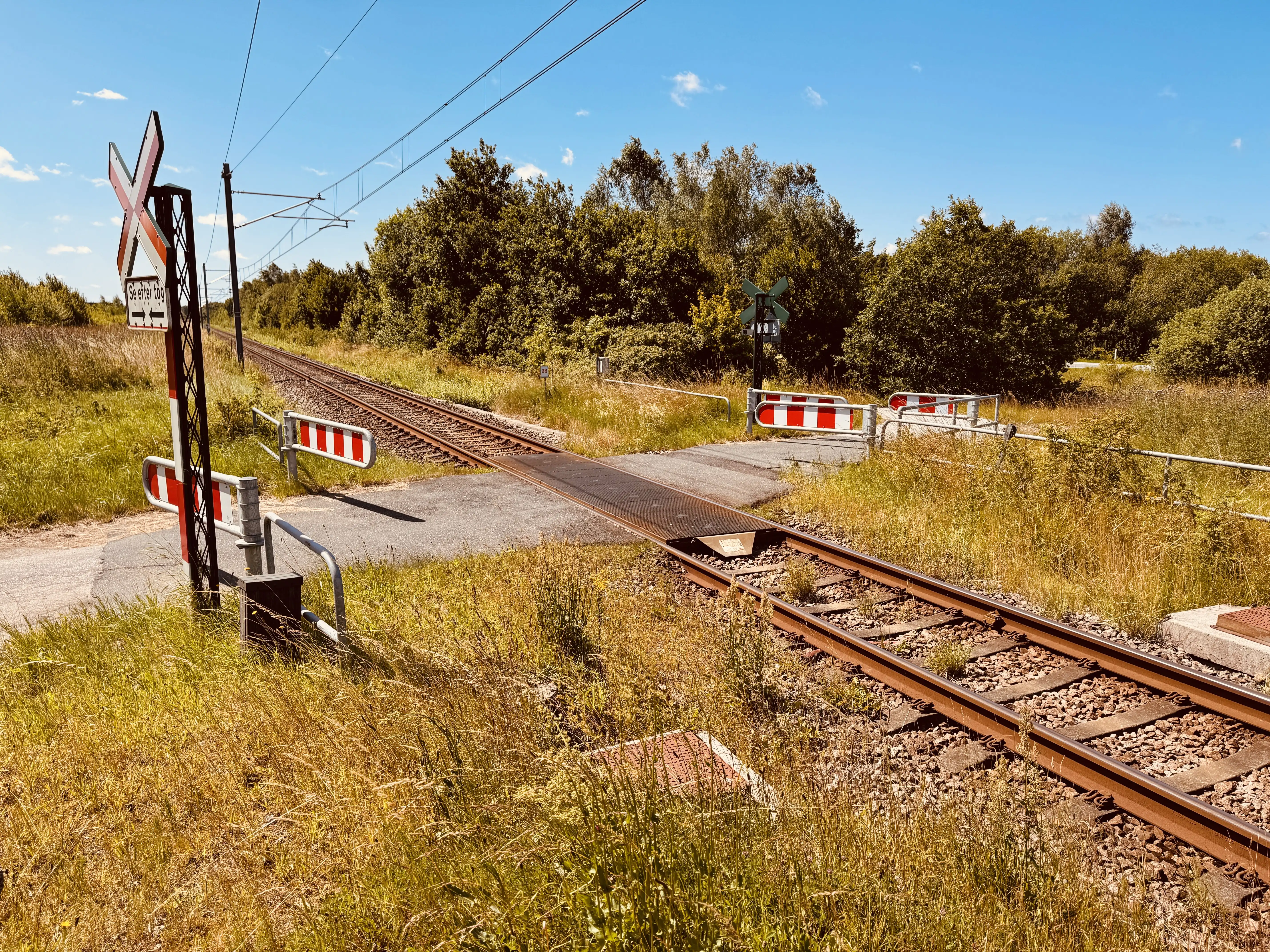 Billede af Egelund Trinbræt - Trinbræt er nedrevet, men Egelund Trinbræt har ligget her.