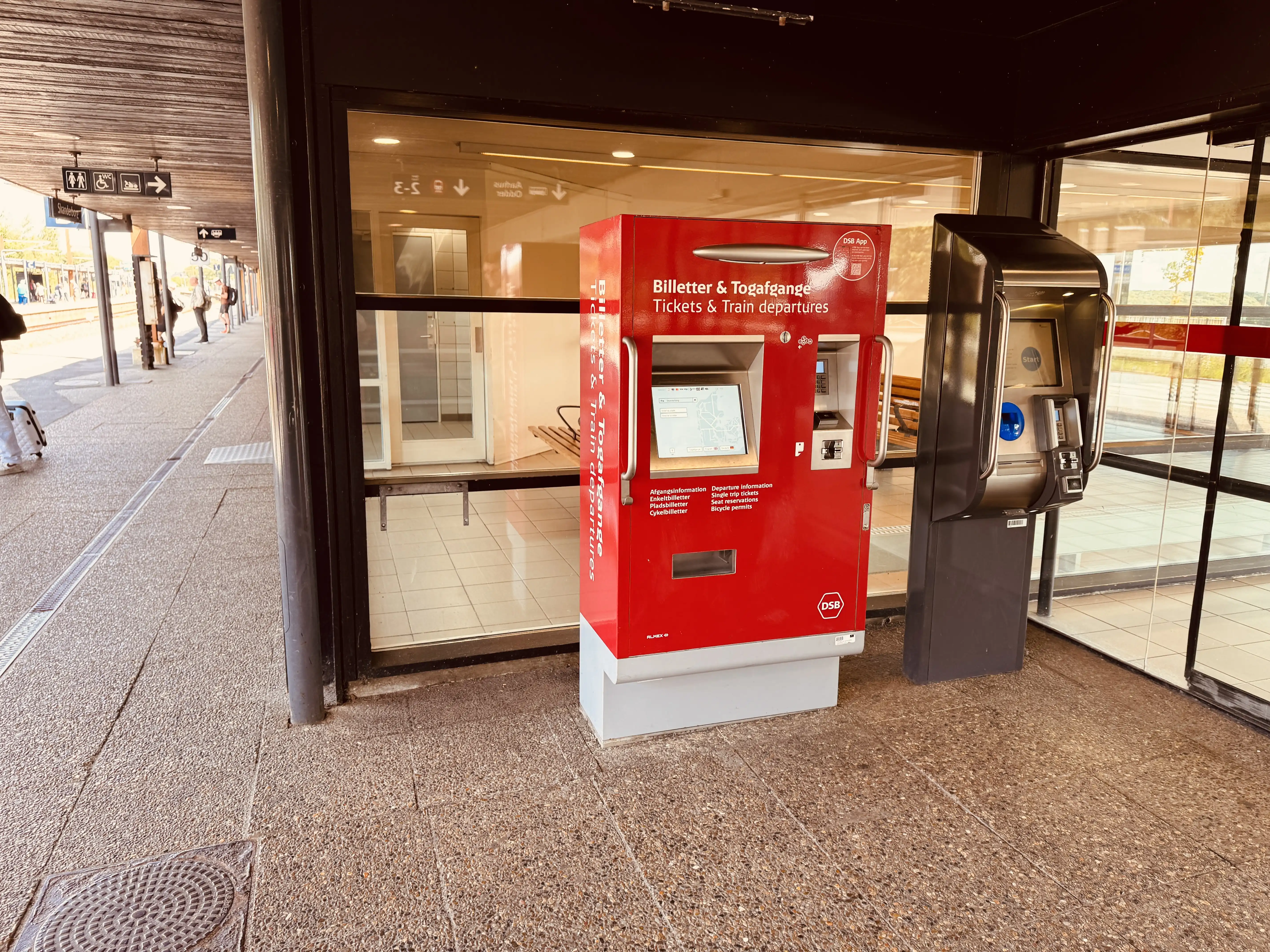 Billede af Skanderborg Station.