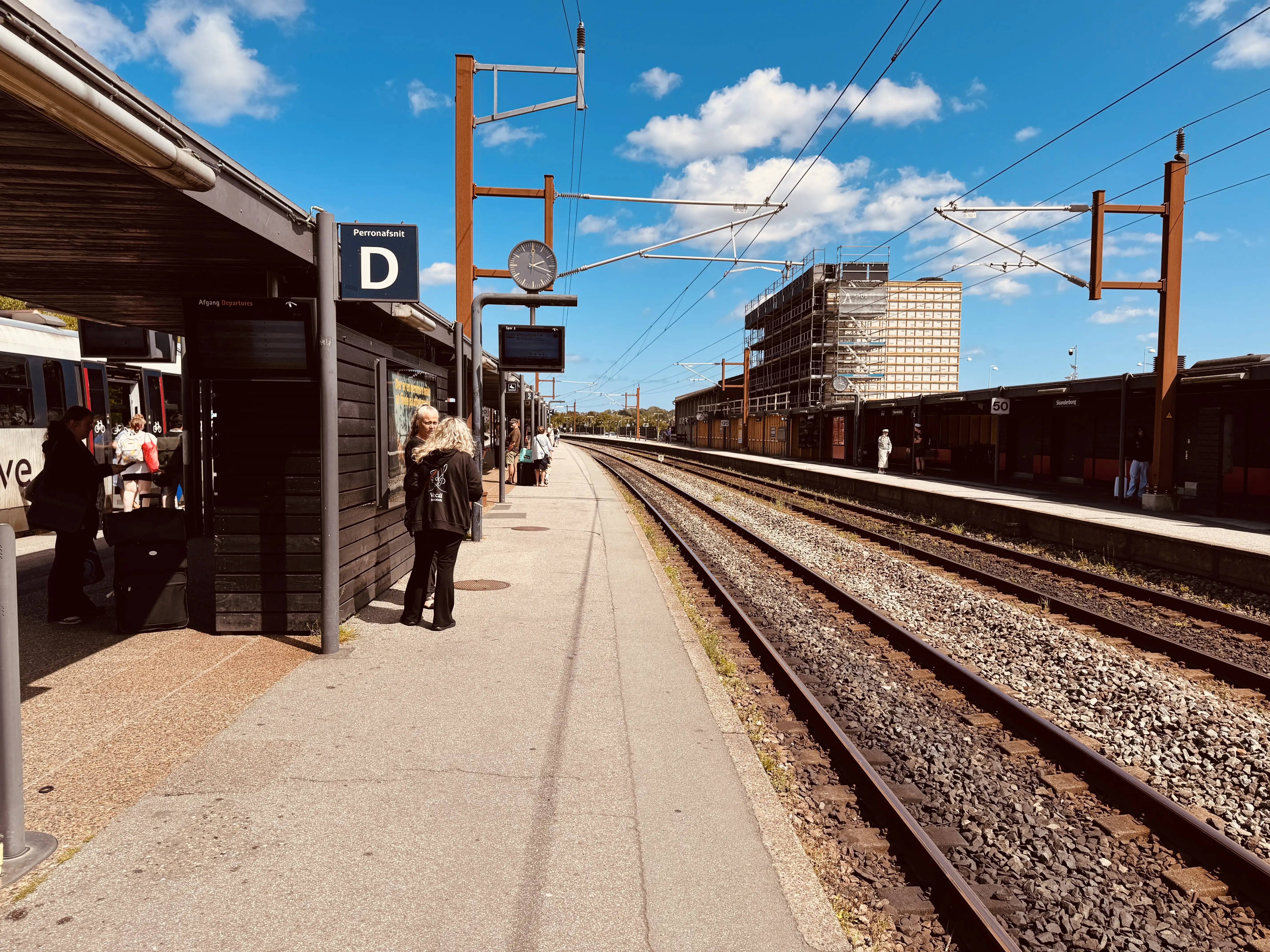 Billede af Skanderborg Station.