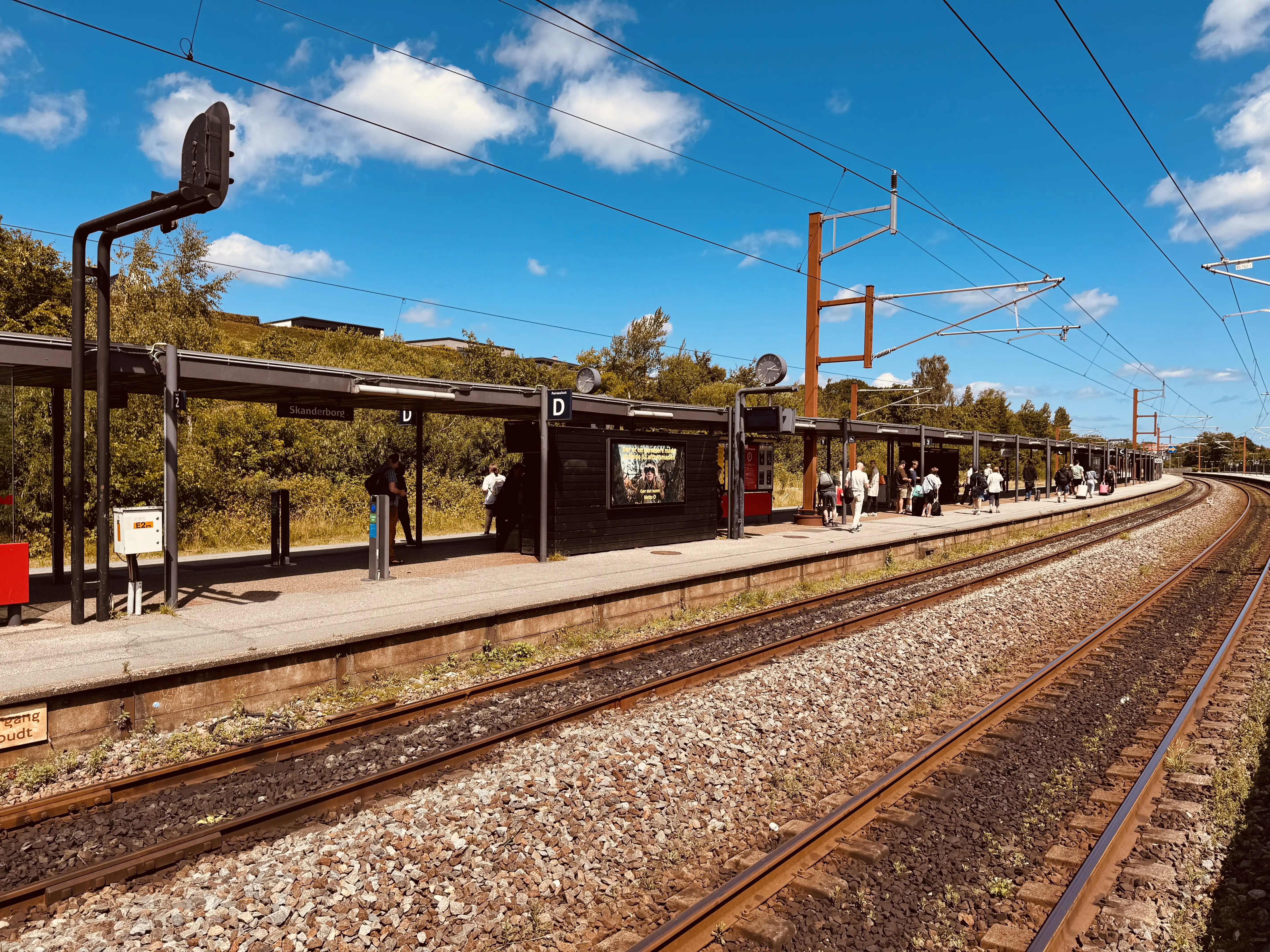 Billede af Skanderborg Station.