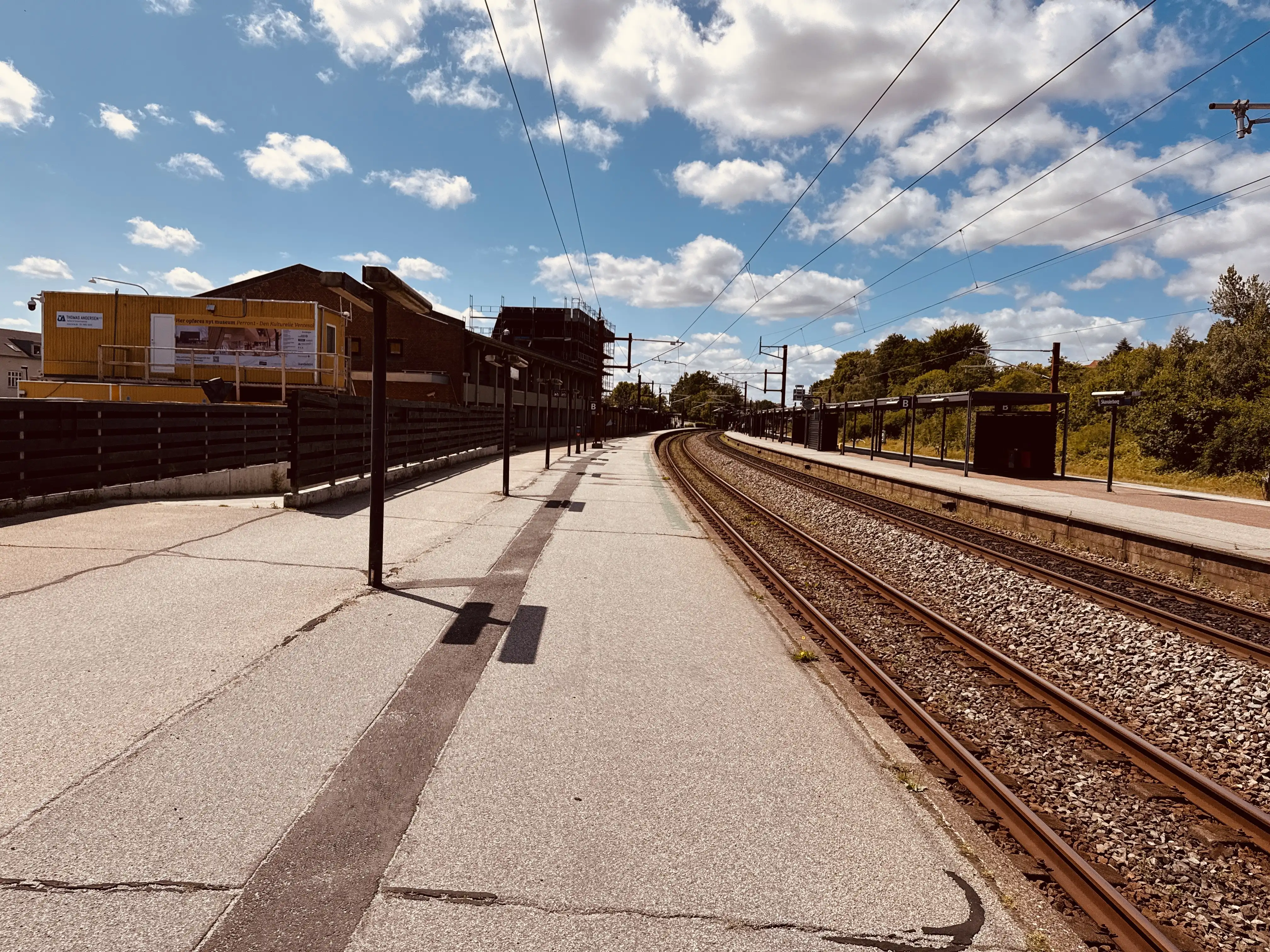 Billede af Skanderborg Station.