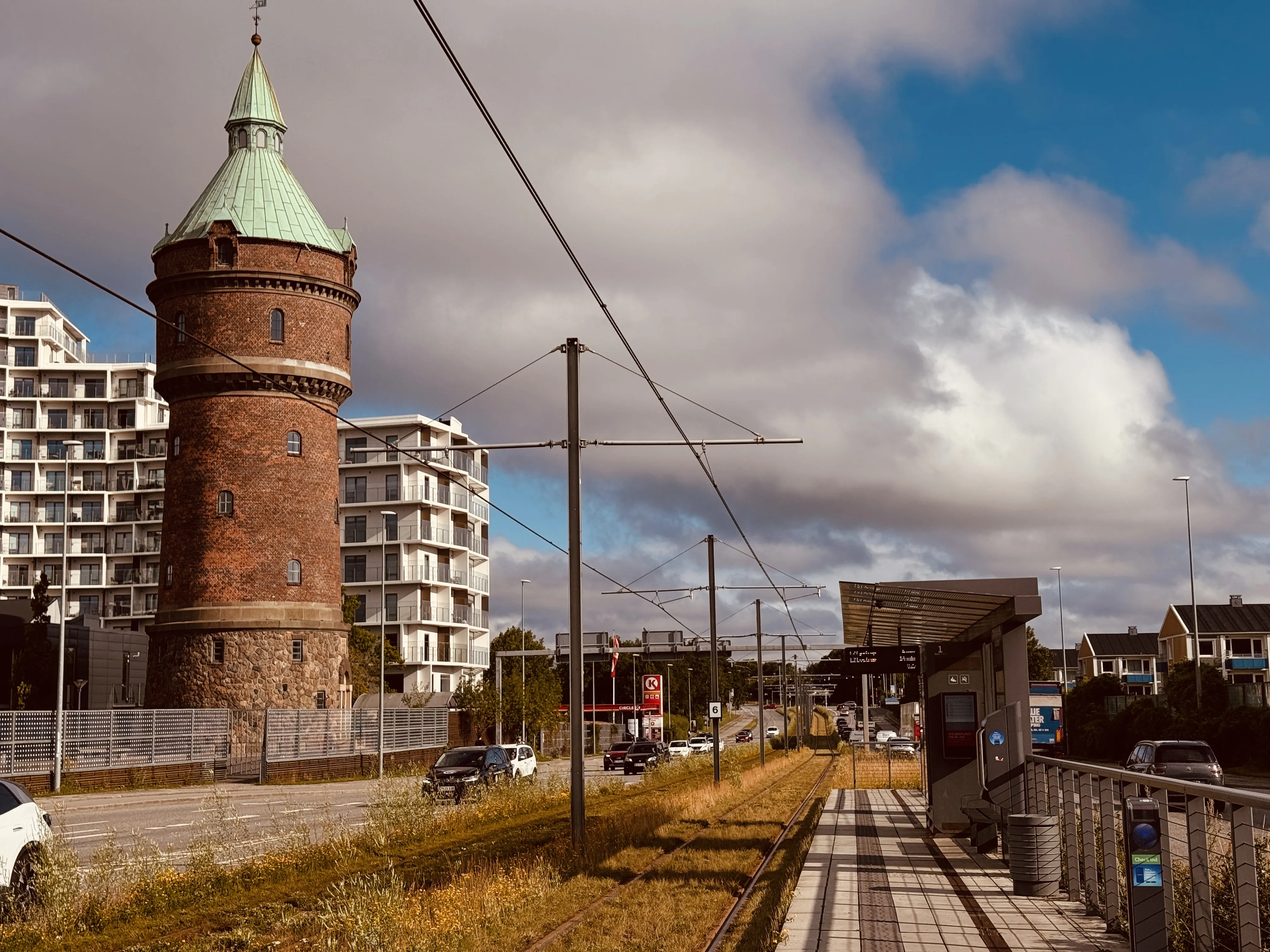 Billede af Vandtårnet ved Vandtårnet (Ringvejen) Letbanestation.
