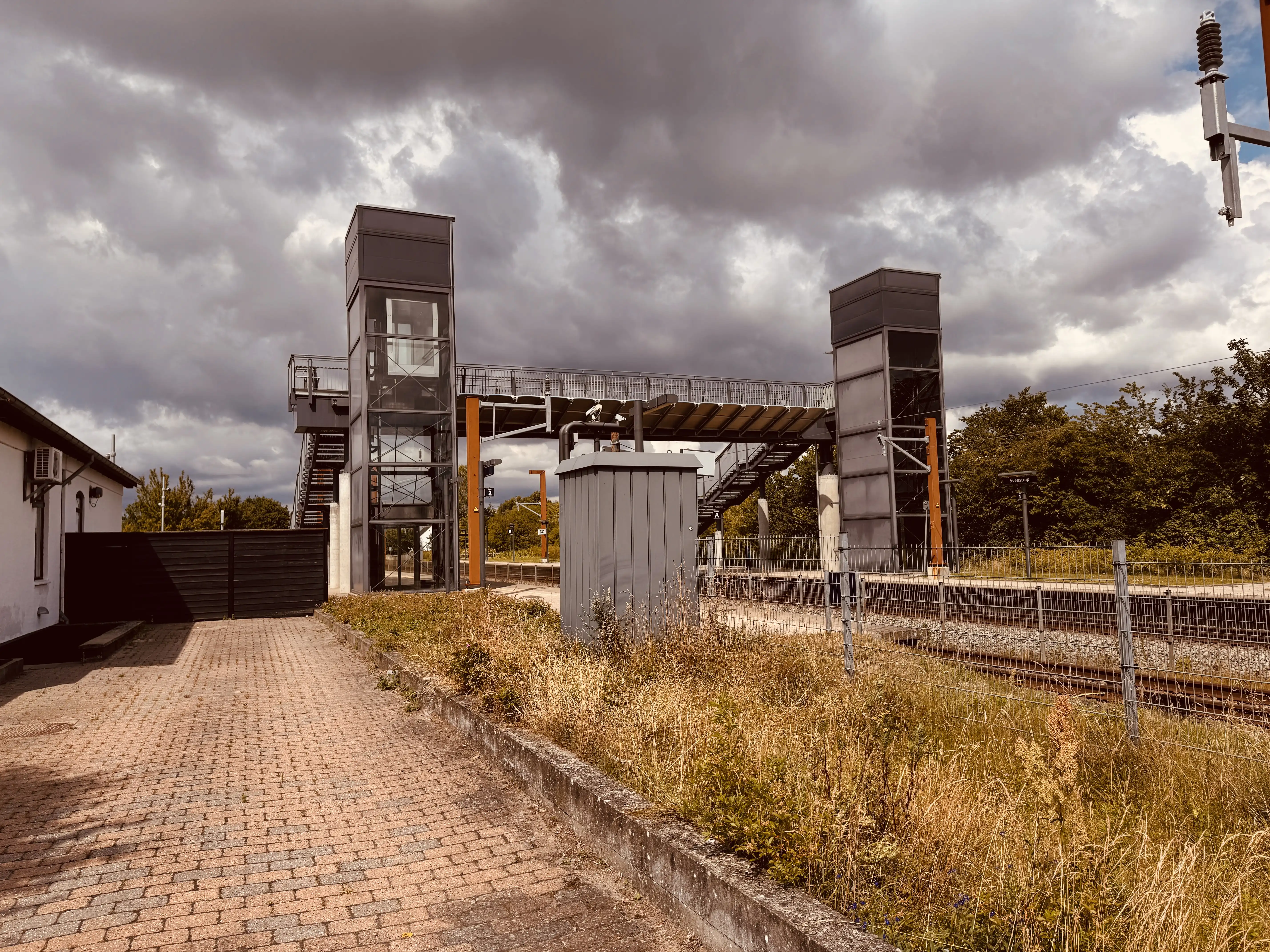 Billede af Svenstrup (Jylland) Trinbræt. Billede af Svenstrup (Jylland) Trinbræt.