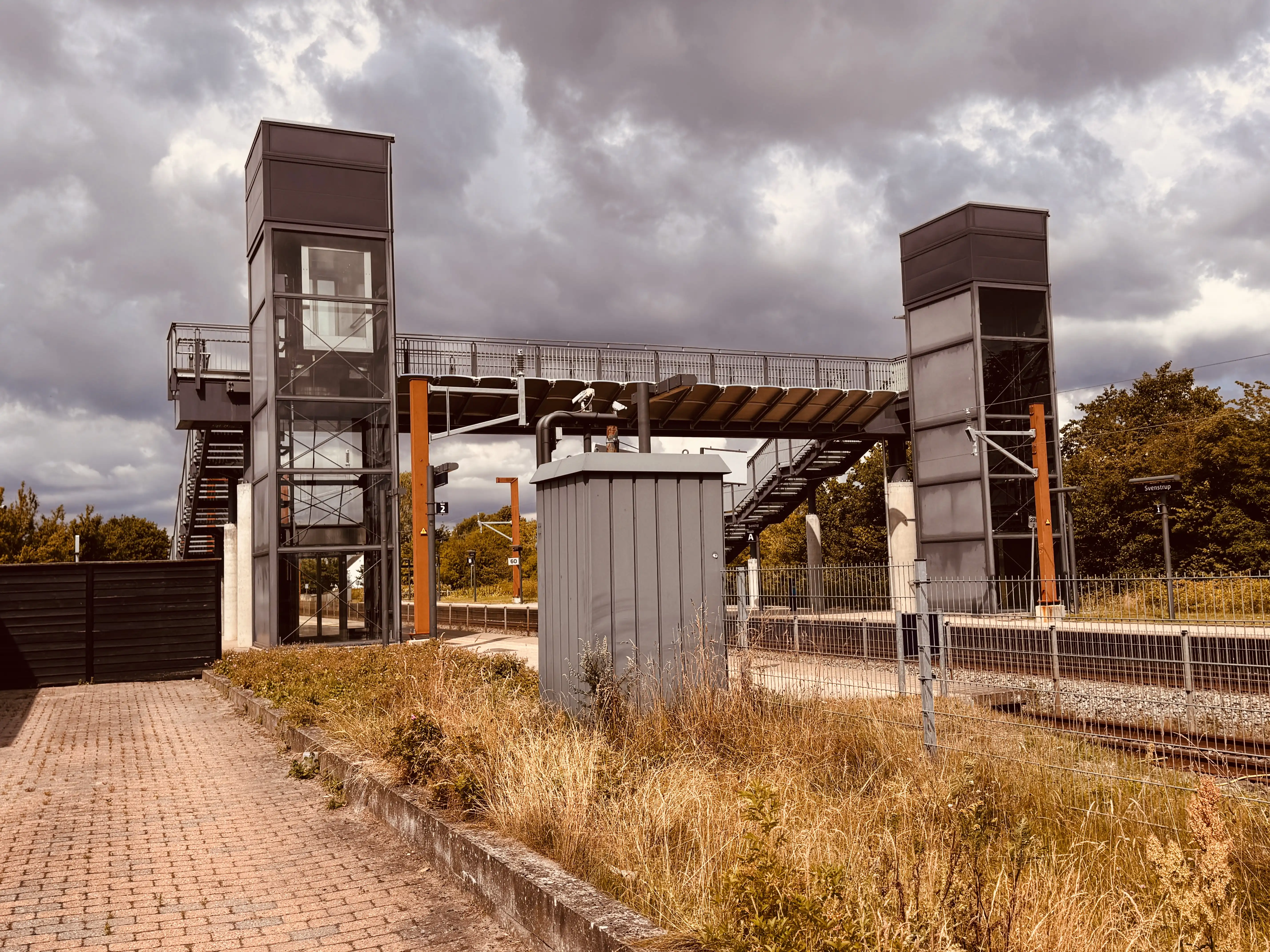 Billede af Svenstrup (Jylland) Trinbræt. Billede af Svenstrup (Jylland) Trinbræt.