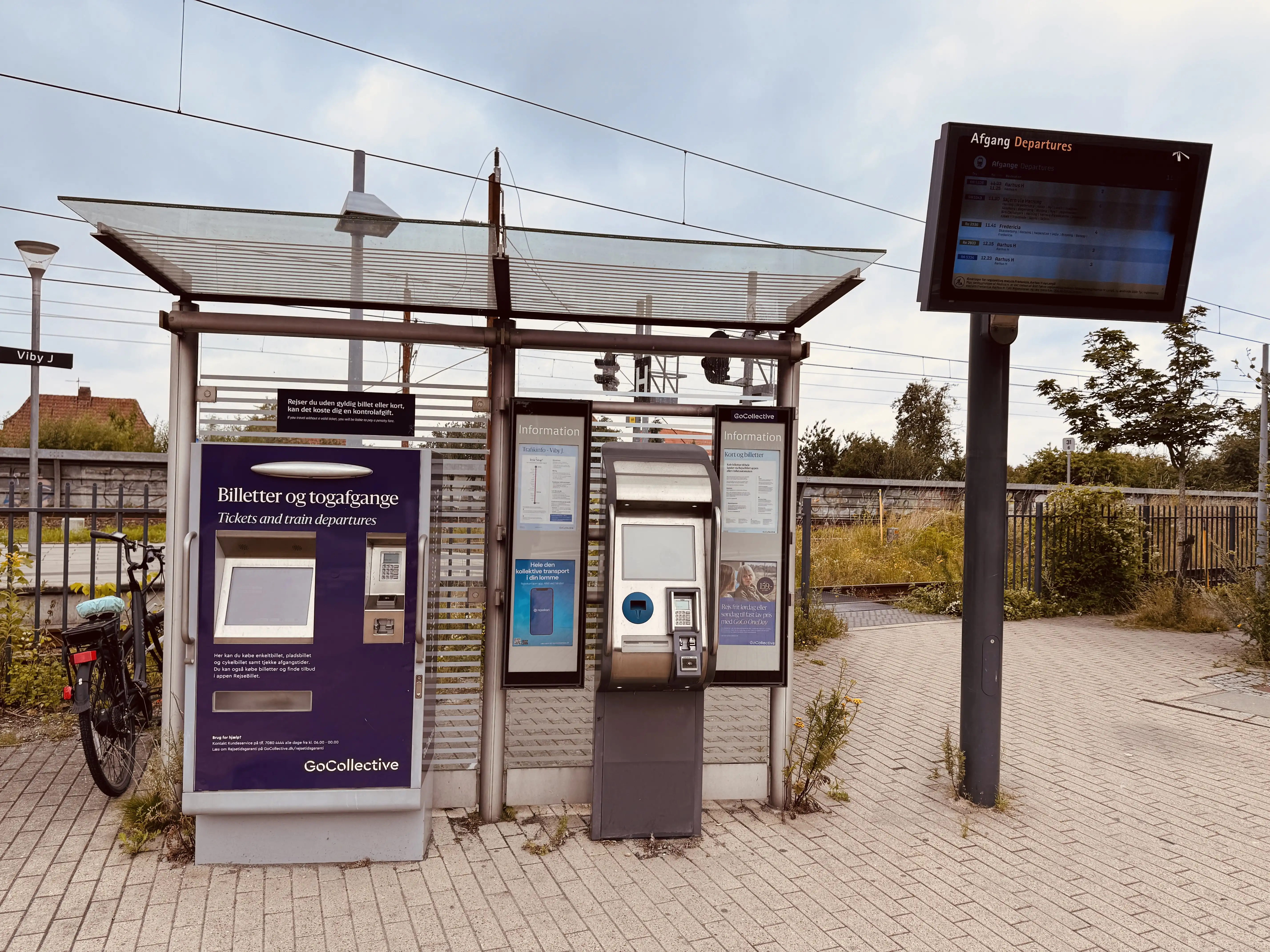 Billede af Viby Jylland Trinbræt. Billede af Viby Jylland Trinbræt.
