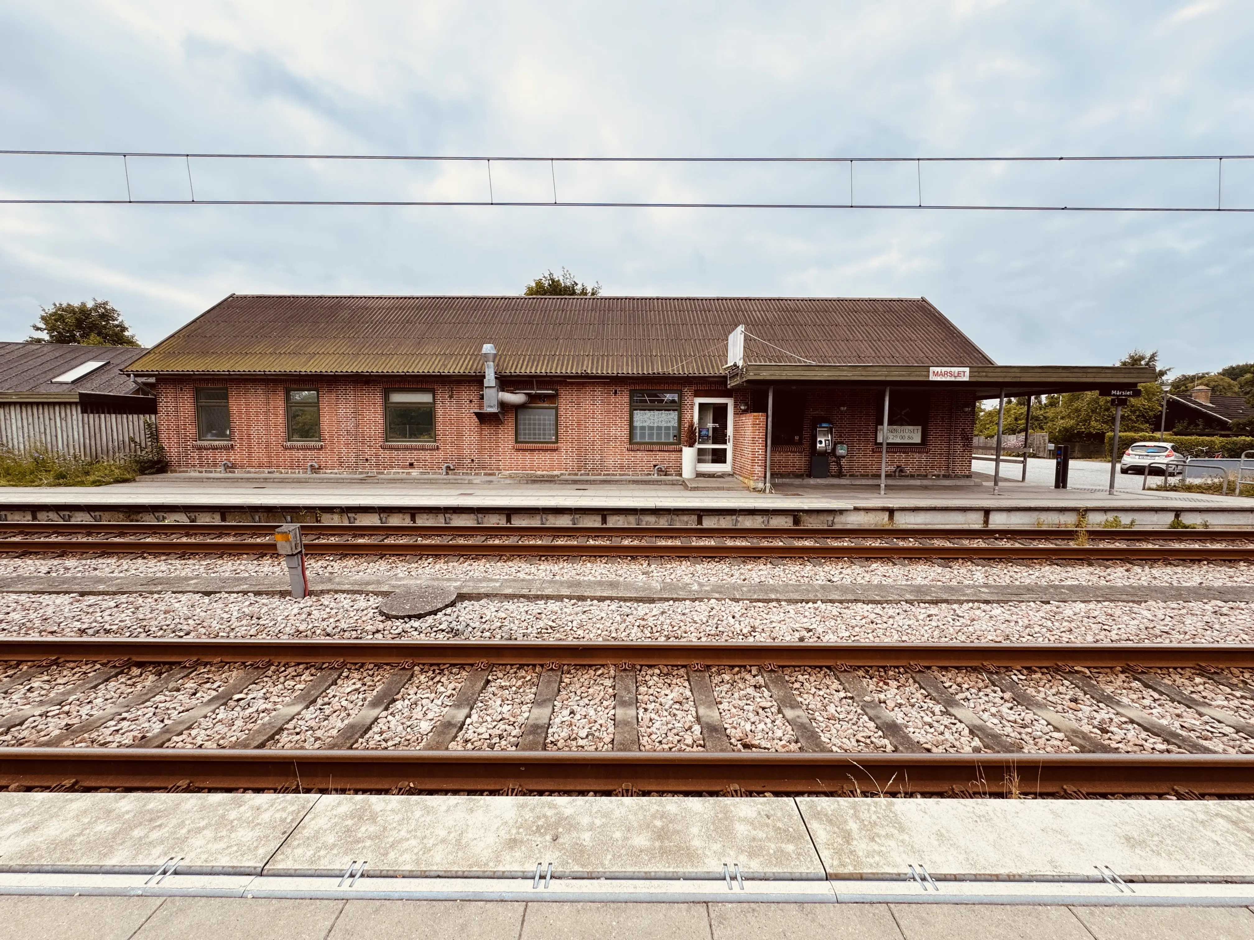 Billede af Mårslet Station. Billede af Mårslet Station.