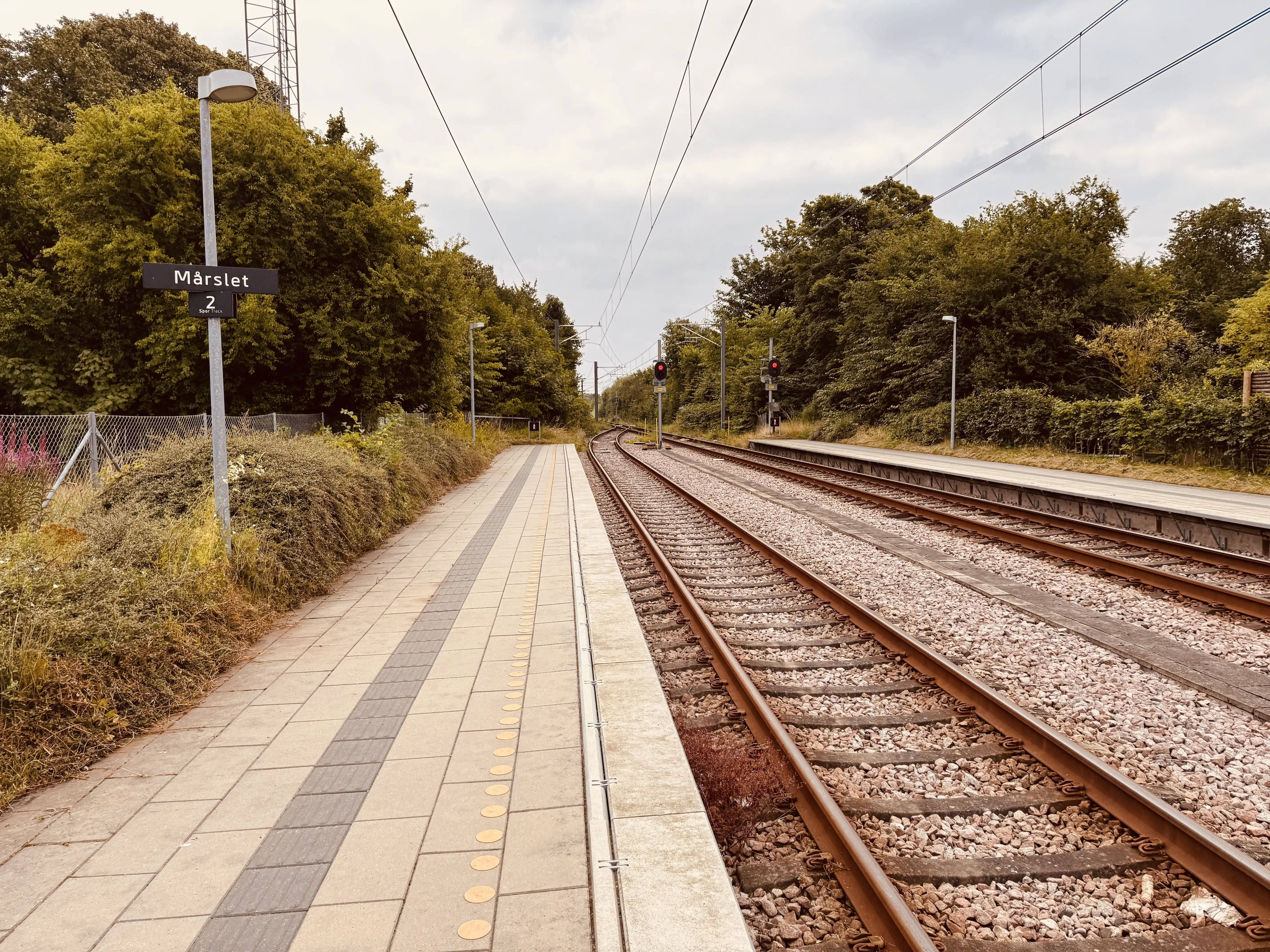 Billede af Mårslet Station. Billede af Mårslet Station.