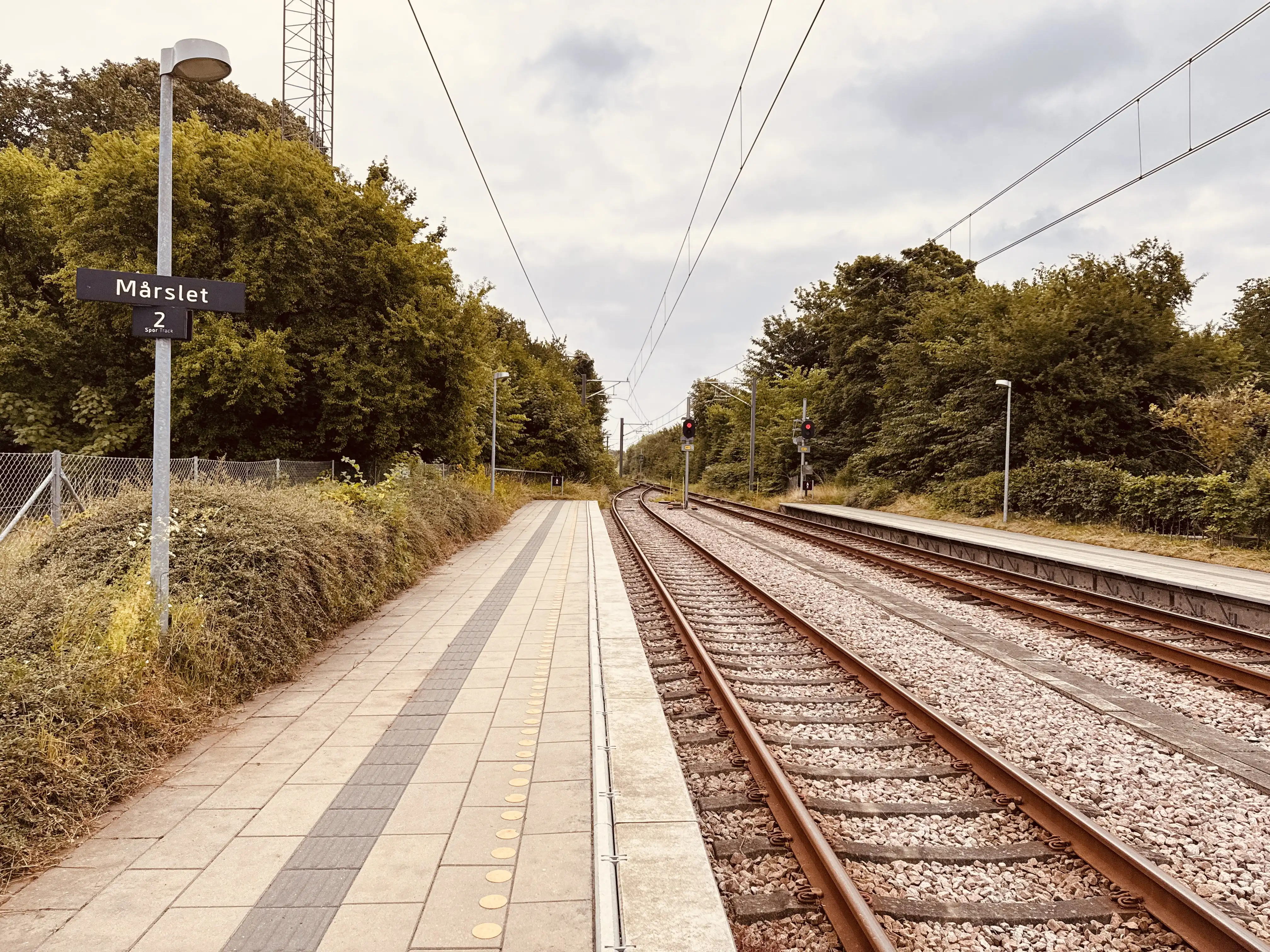 Billede af Mårslet Station. Billede af Mårslet Station.