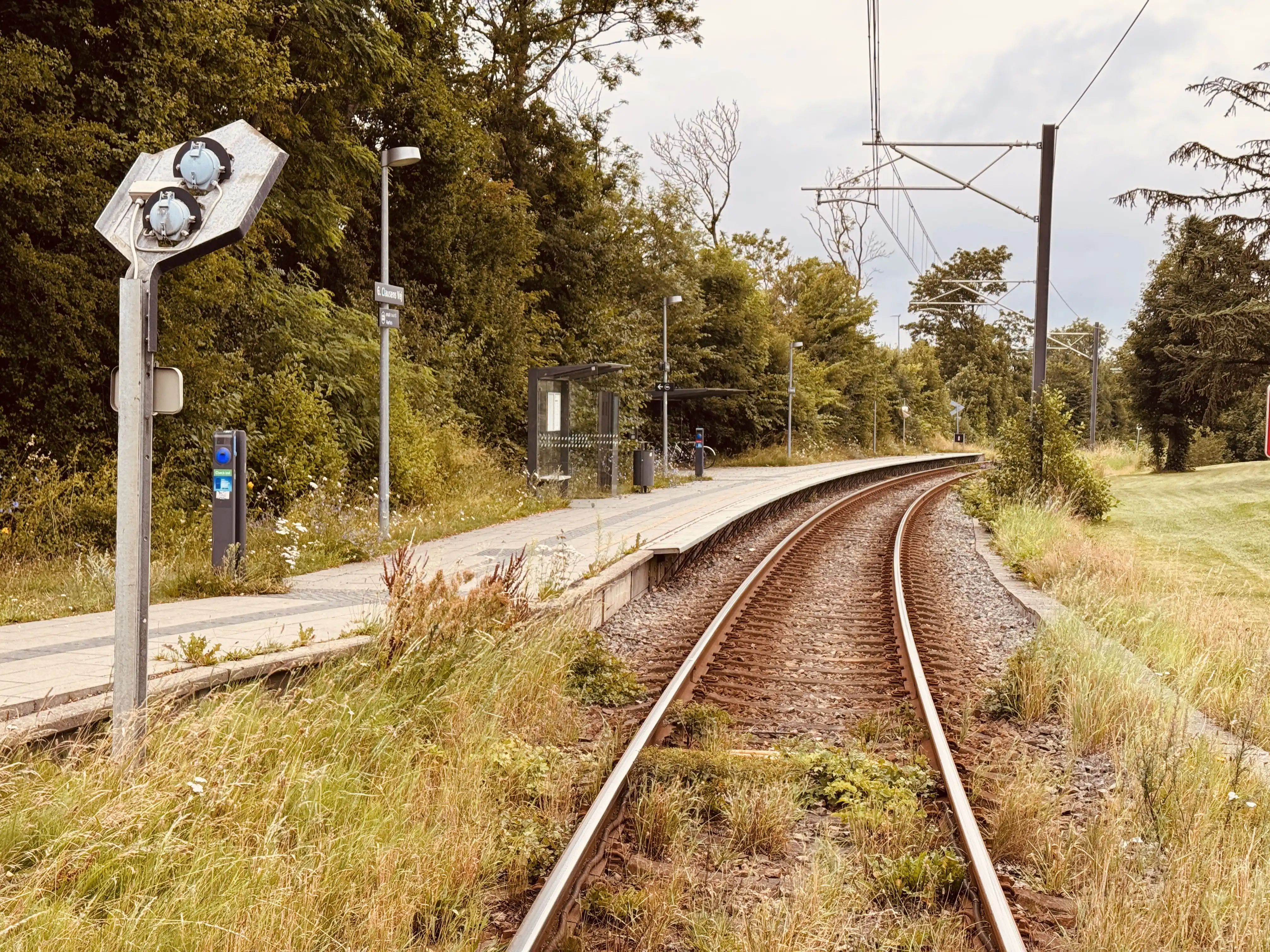 Billede af Gunnar Clausensvej Letbanestation. Billede af Gunnar Clausensvej Letbanestation.