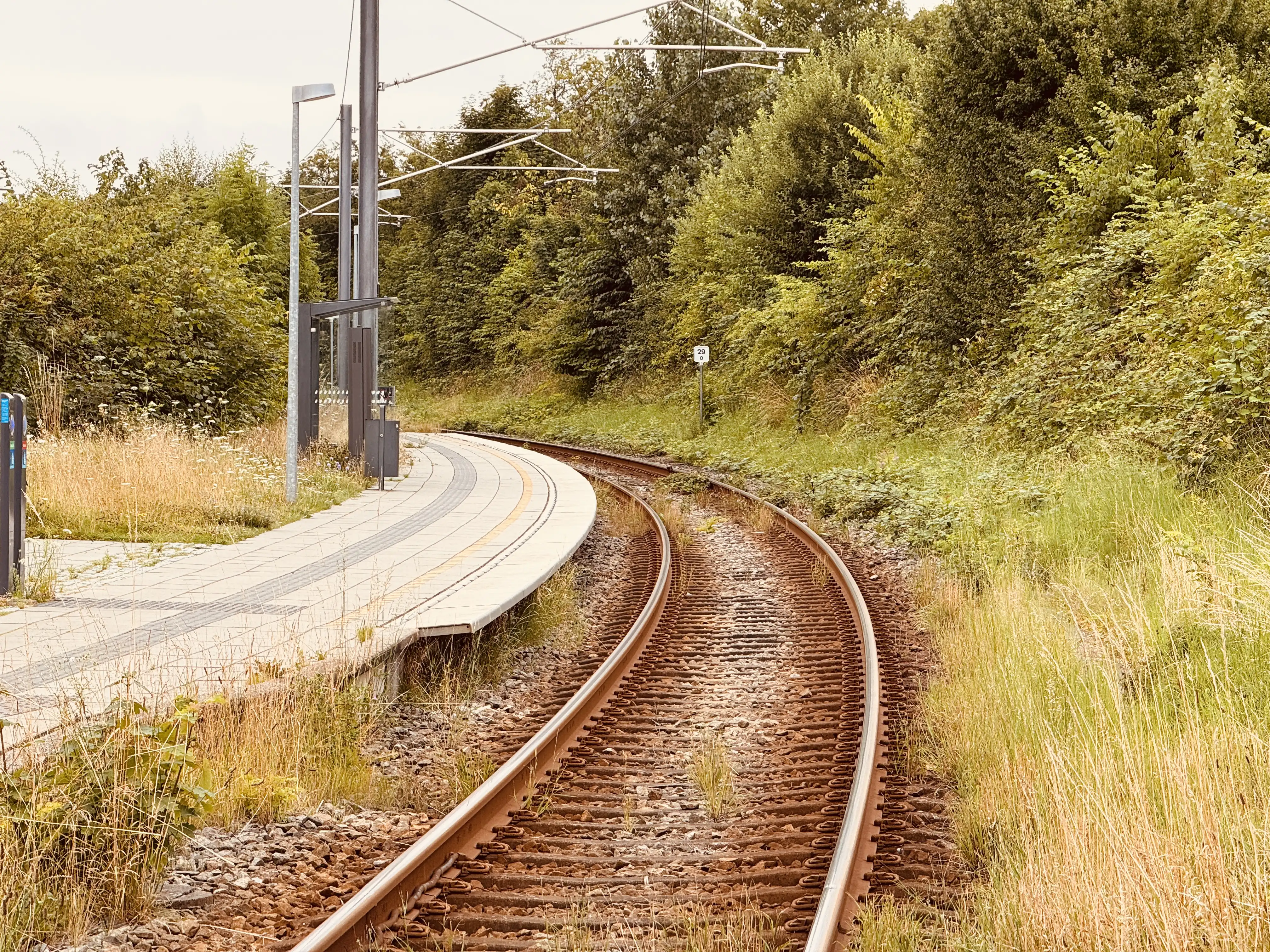 Billede af Gunnar Clausensvej Letbanestation. Billede af Gunnar Clausensvej Letbanestation.