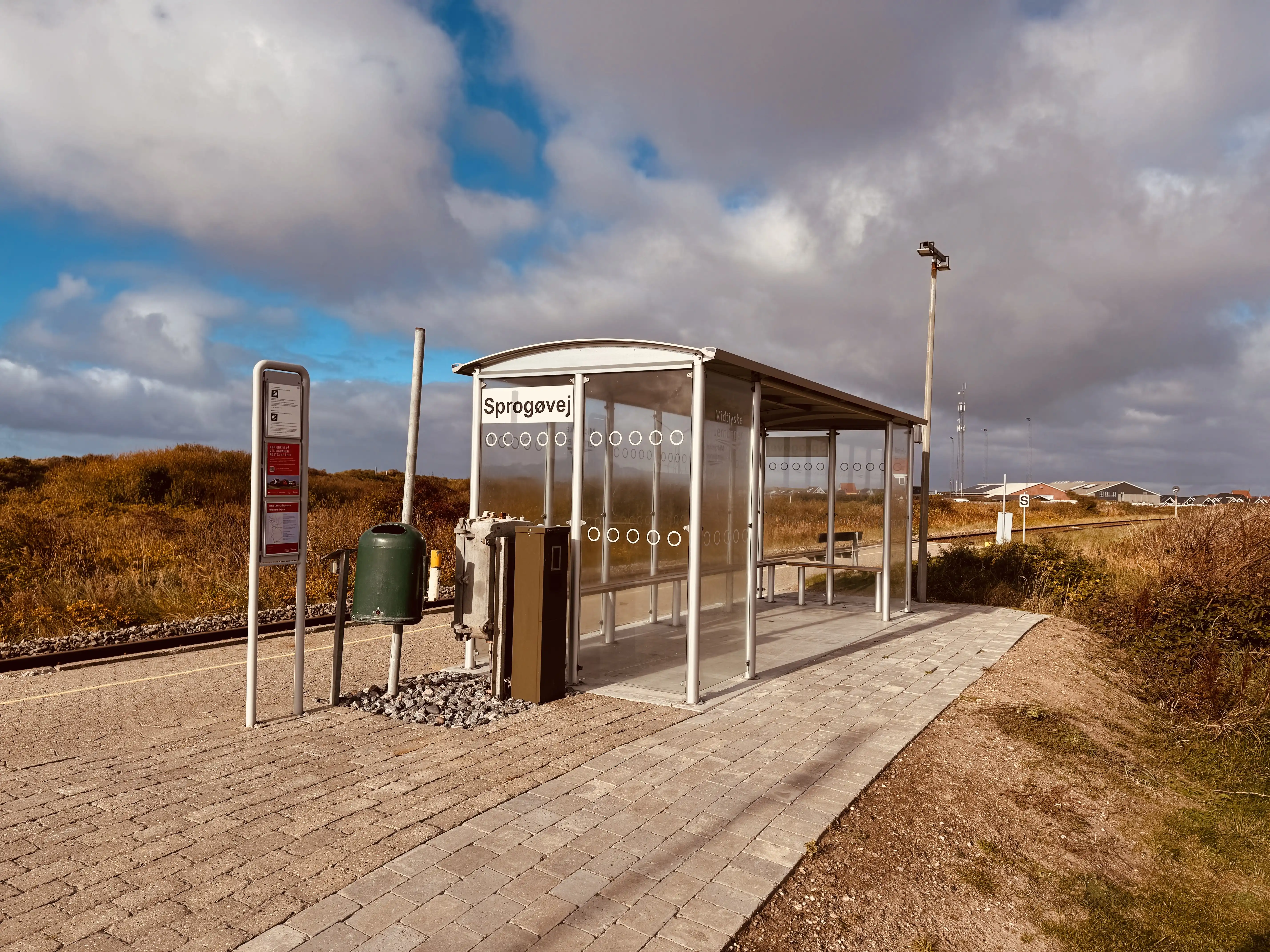 Billede af Sprogøvej Trinbræt. Billede af Sprogøvej Trinbræt.